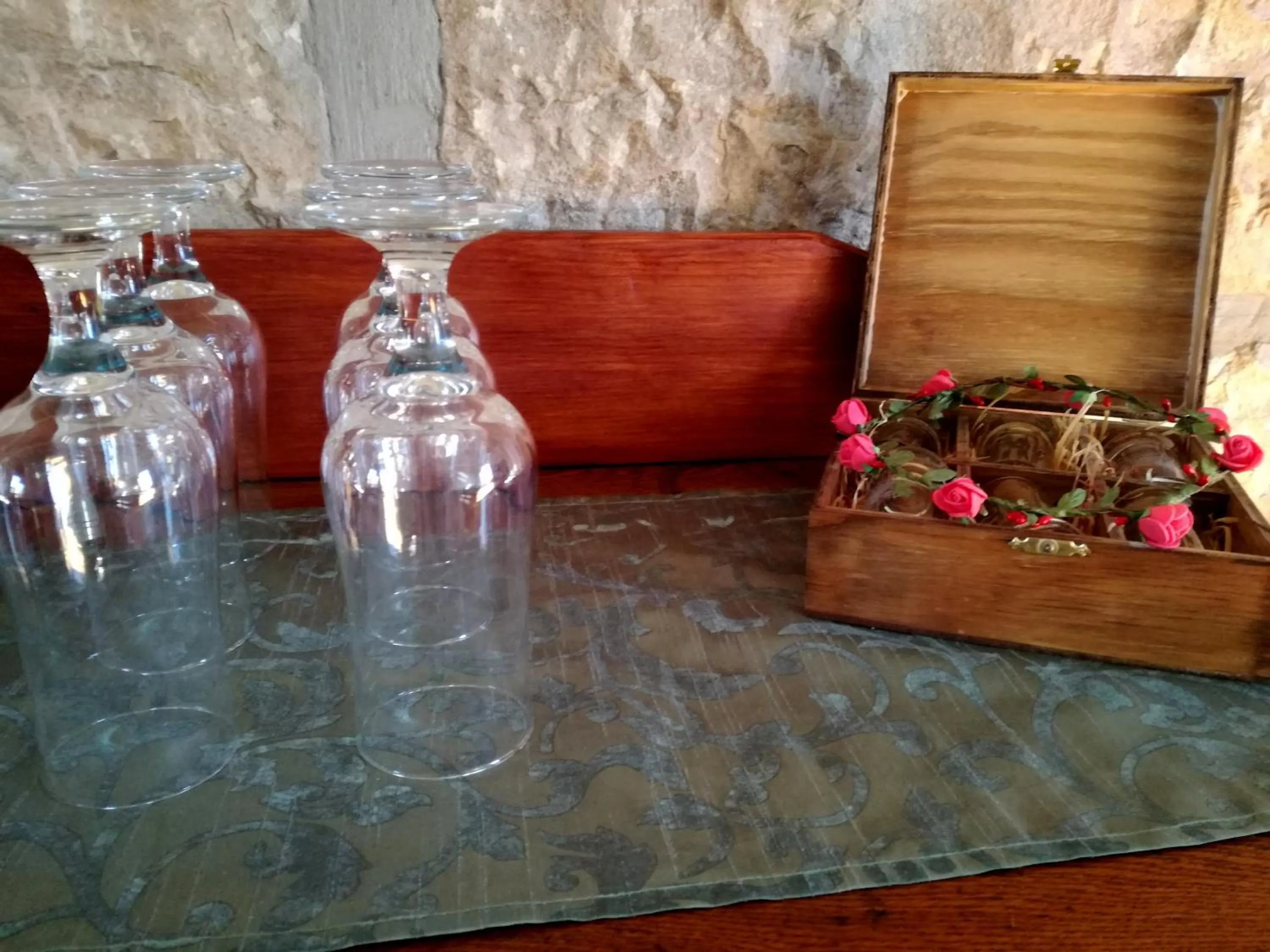 Communal lounge/ TV room in Ladybrand Heritage House