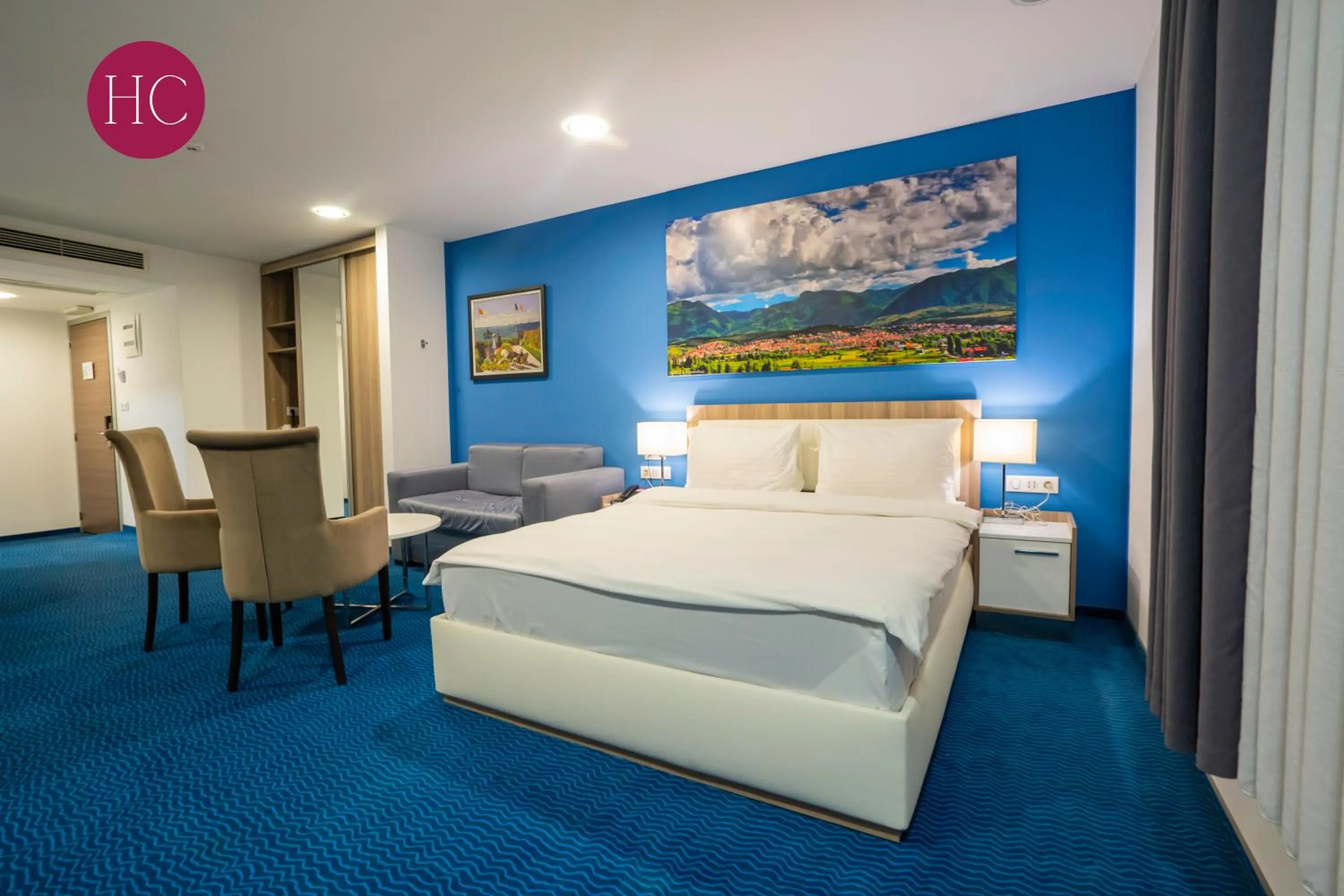 Bed in Central Hotel, Fitness and Spa