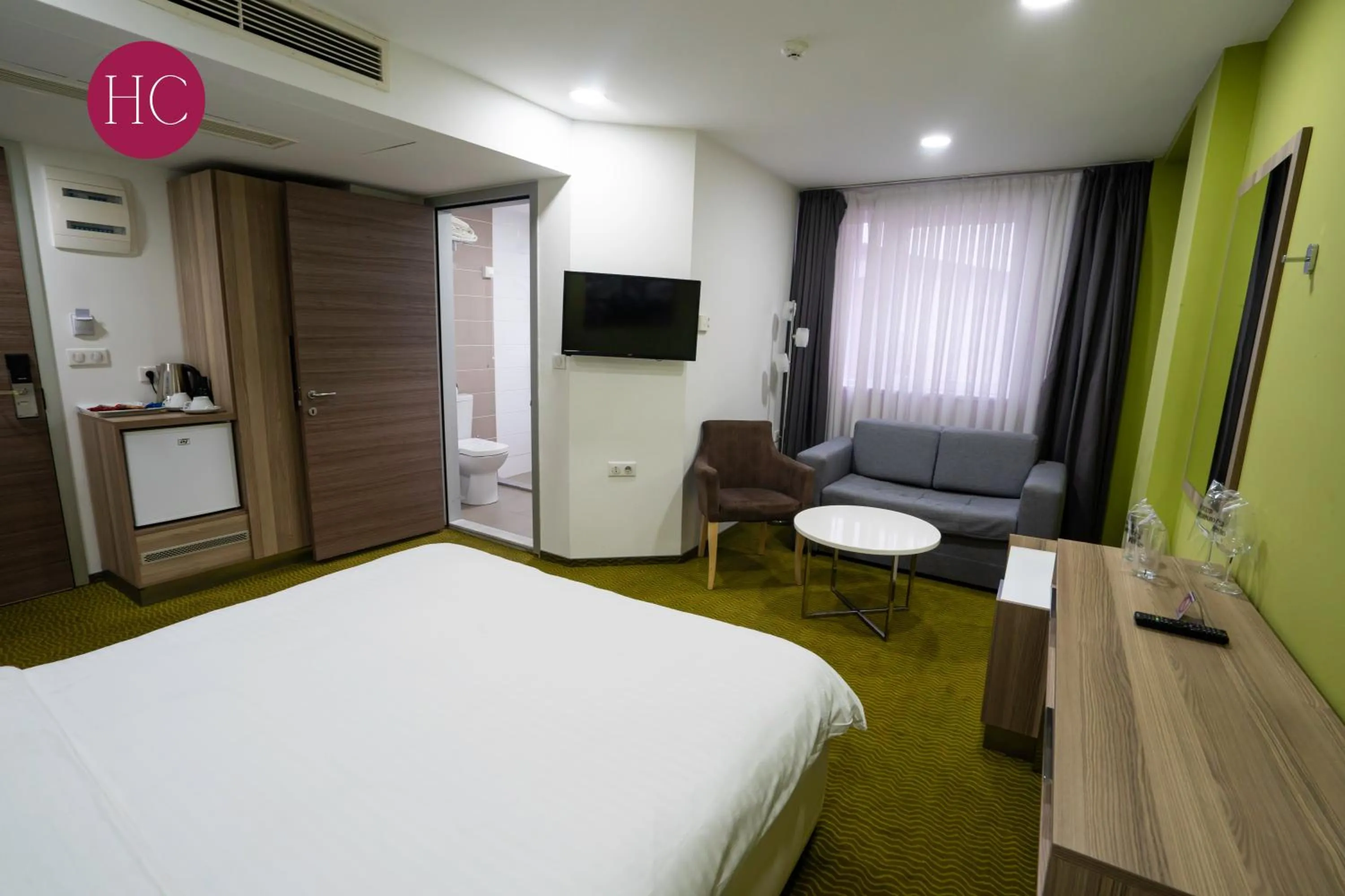 Bed in Central Hotel, Fitness and Spa