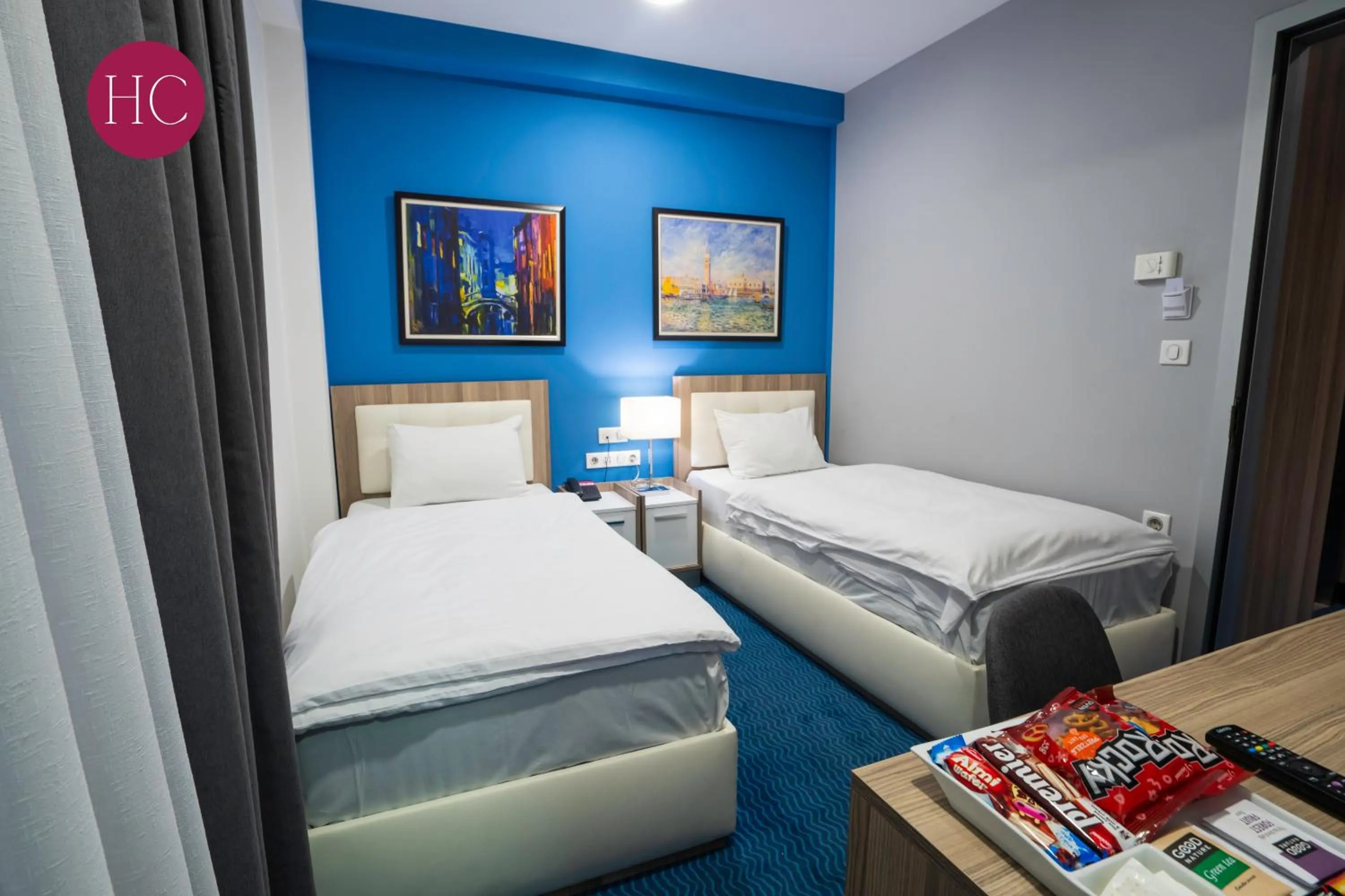 Bed in Central Hotel, Fitness and Spa