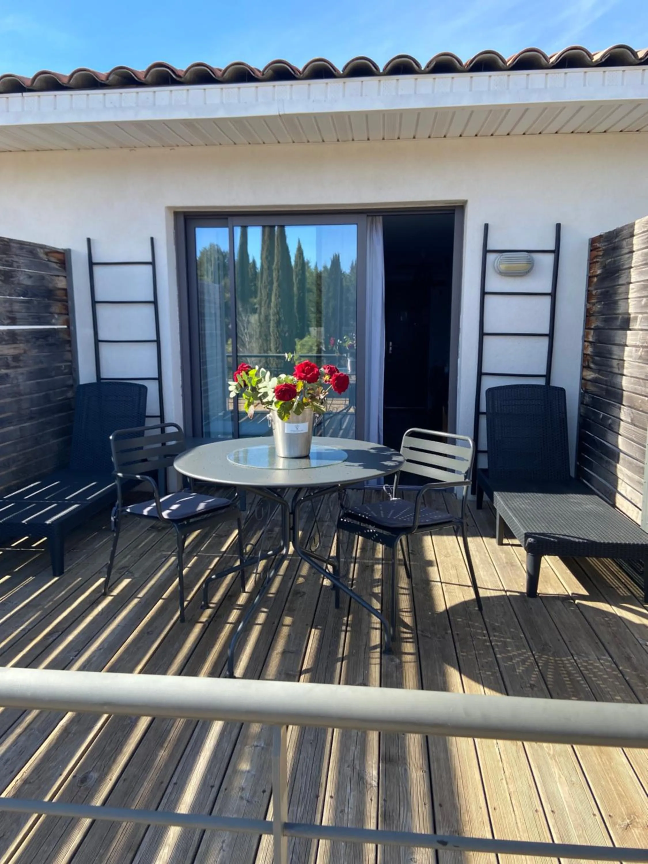 Patio in Les Terrasses D'Aix - Studio avec Grande Terrasse privée