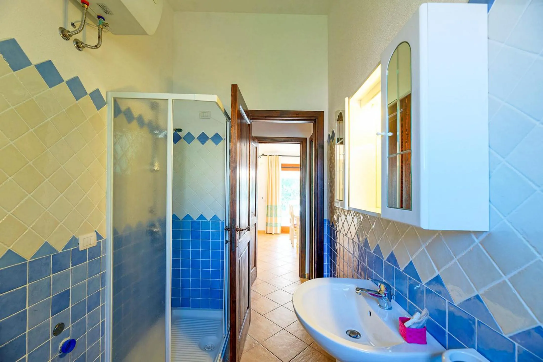 Shower in Residenza Pierre et Vacances Badus