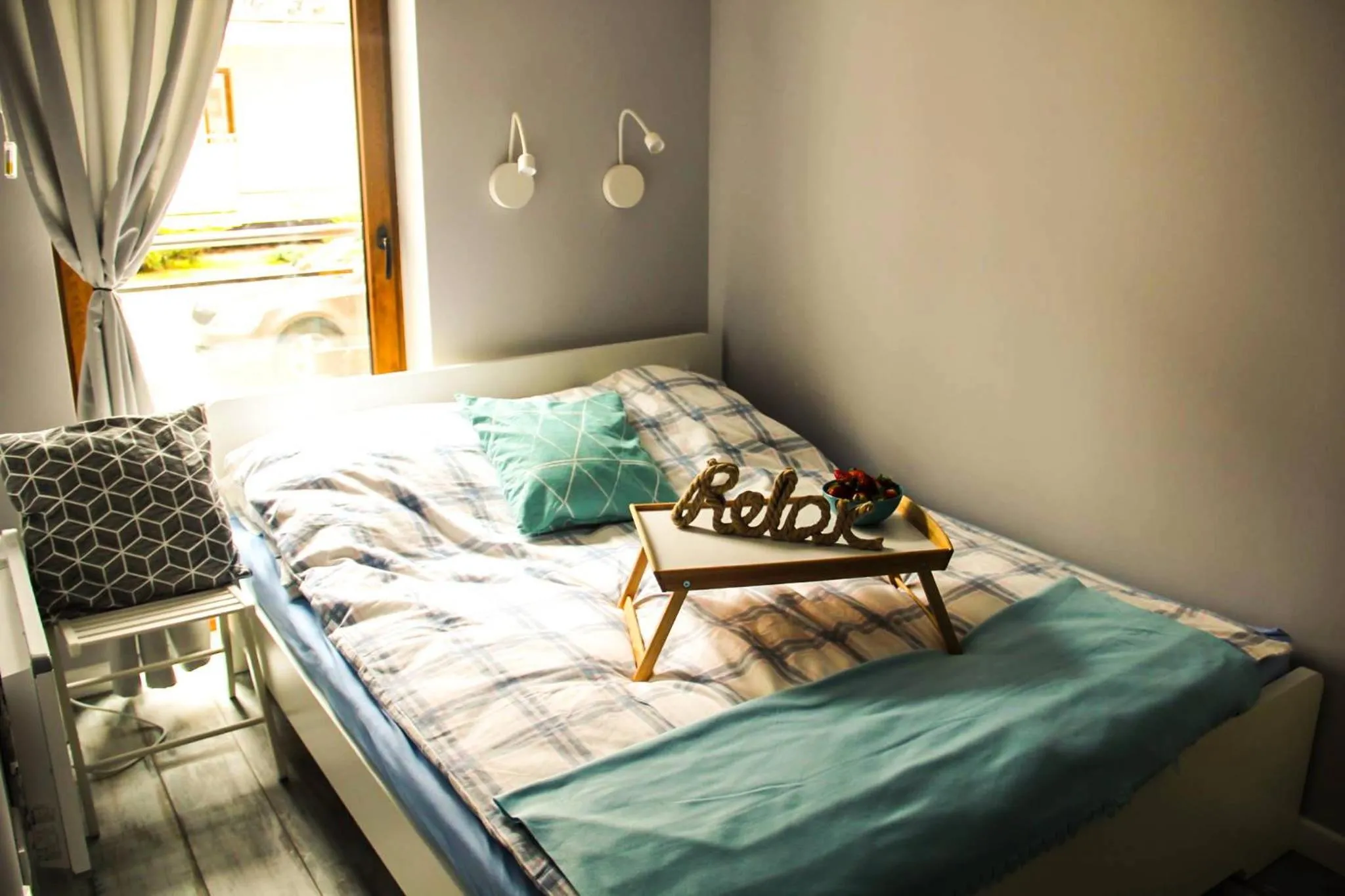 Bed in Apartament Justyna