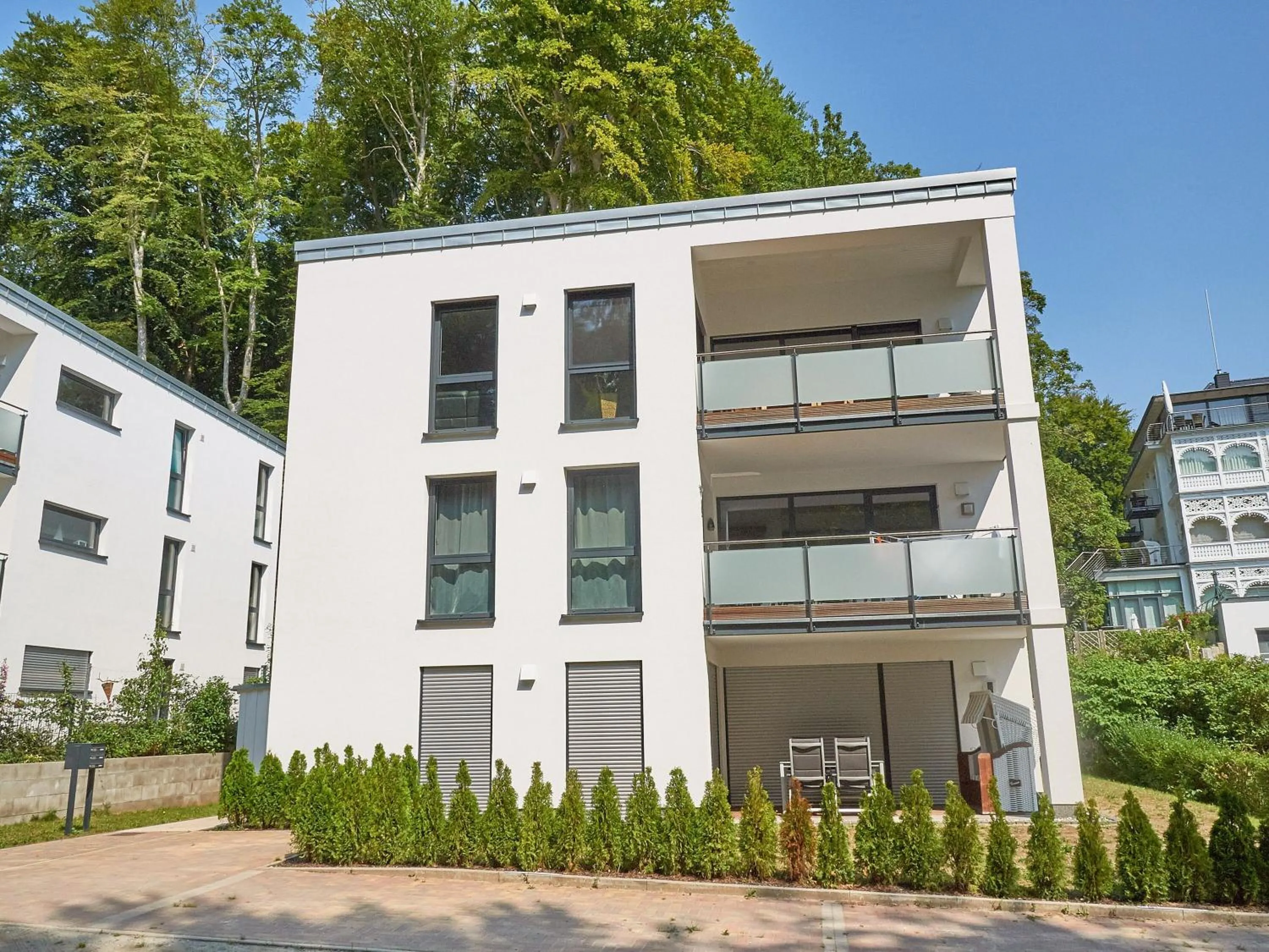 Haus Jasmund in Sellin - WG02 mit Kamin, Sauna, Whirlwanne, Terrasse