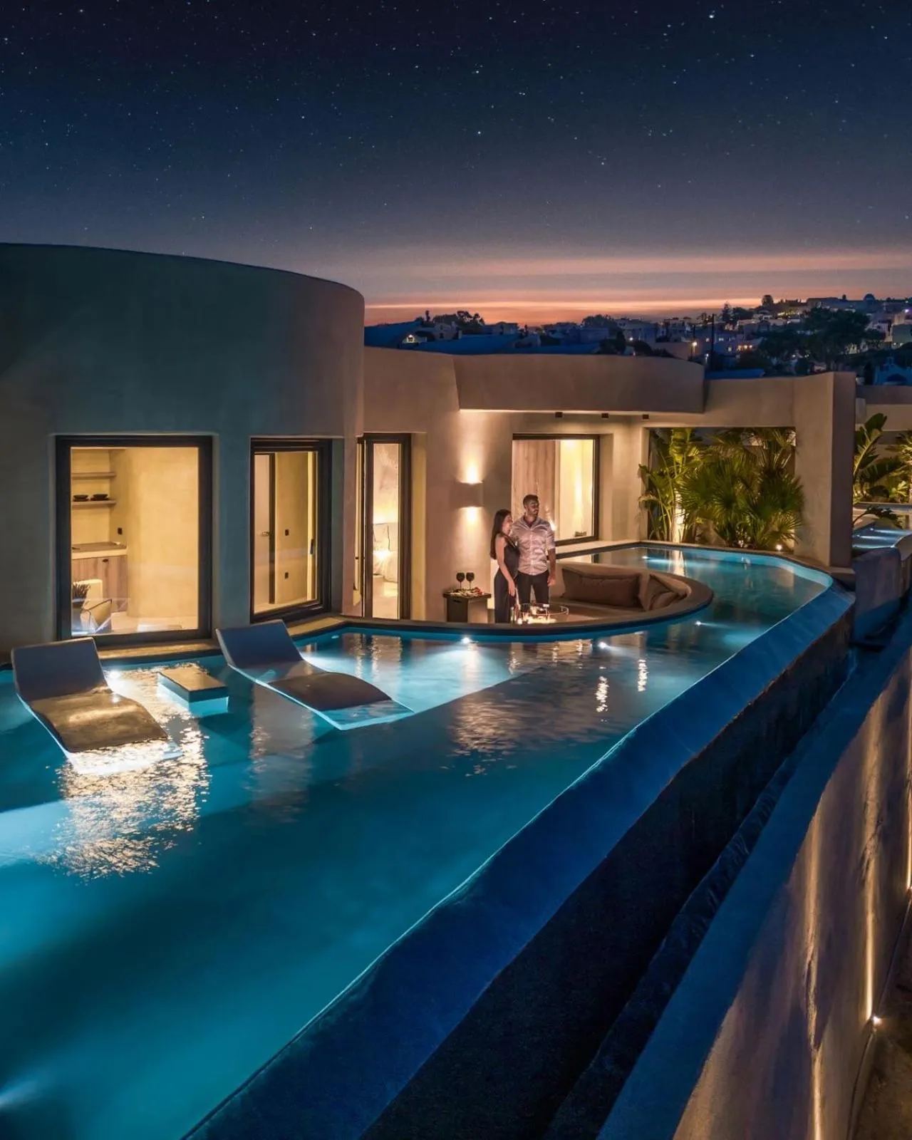 Swimming pool in Senses Luxury Houses