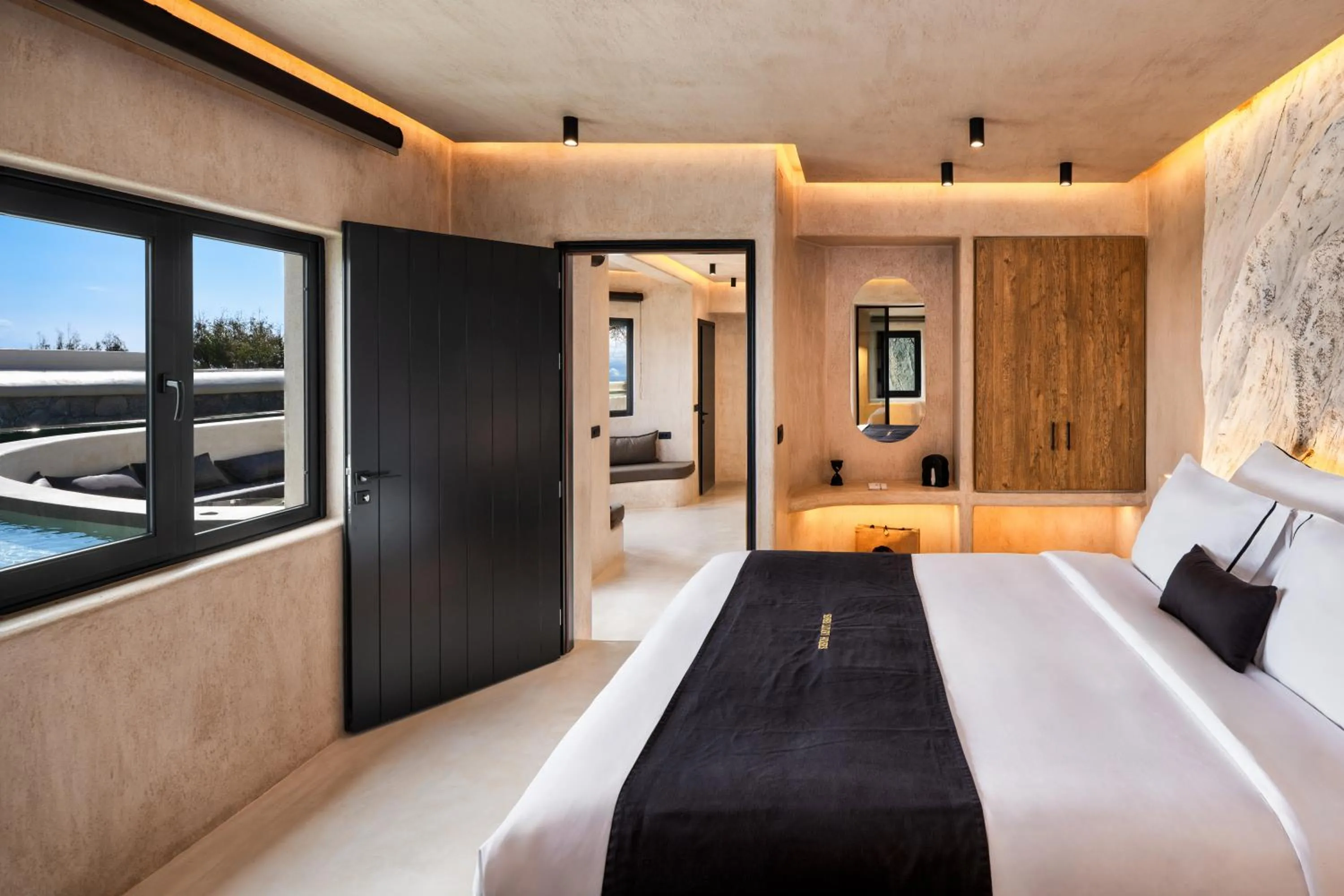 Bedroom, Bed in Senses Luxury Houses