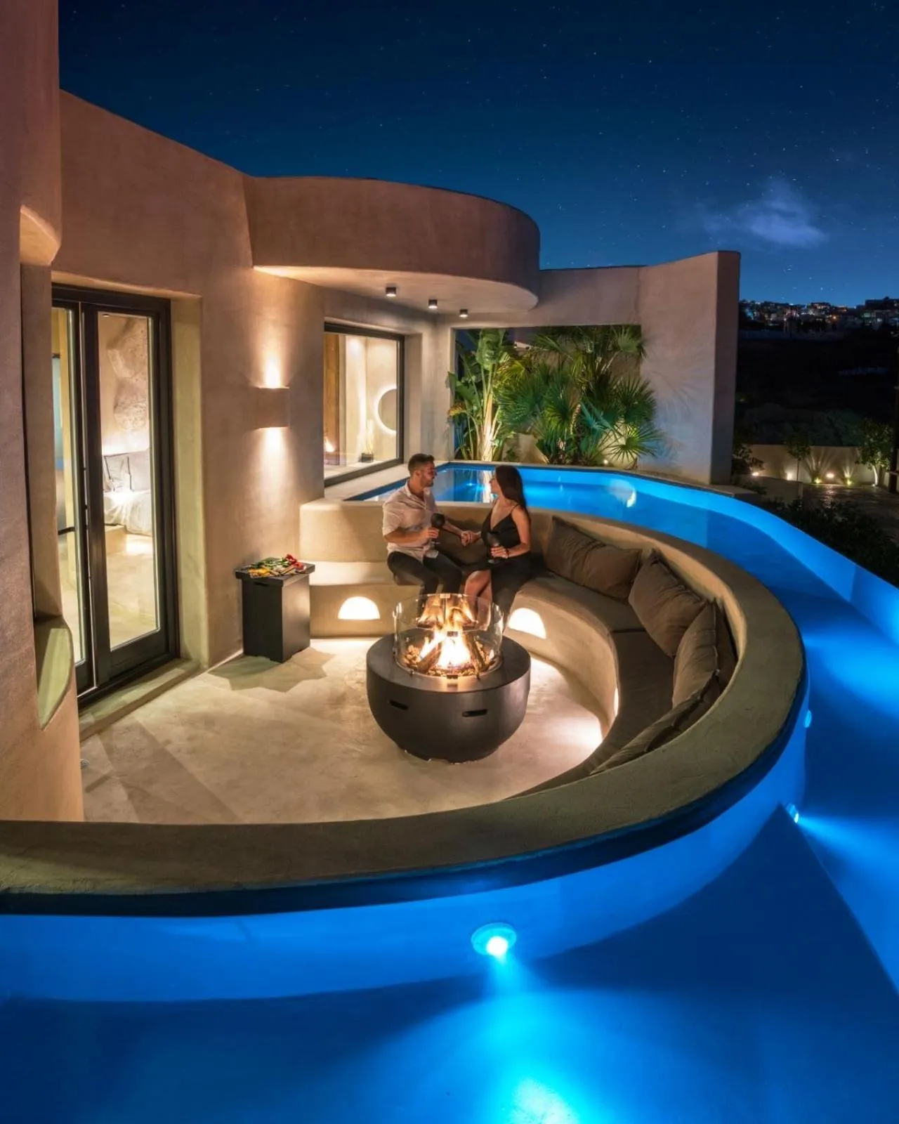 Pool view in Senses Luxury Houses