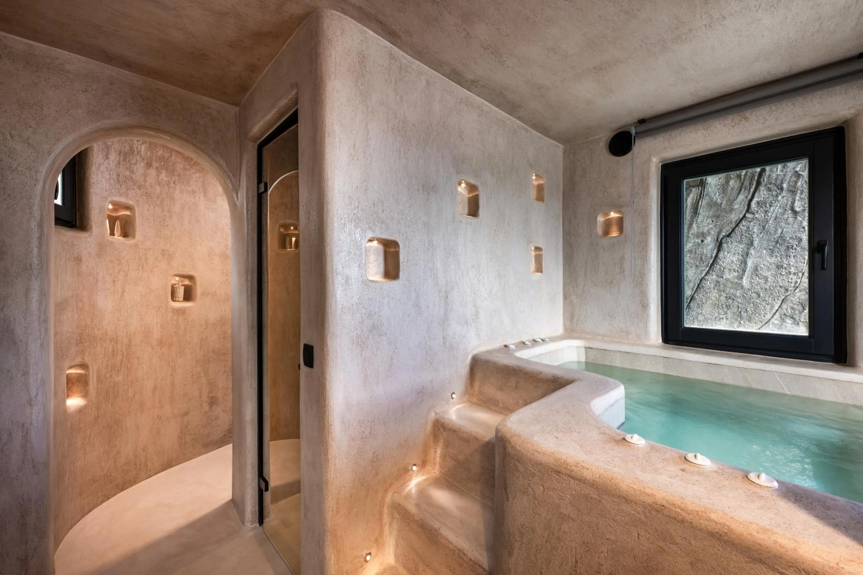Hot Tub in Senses Luxury Houses