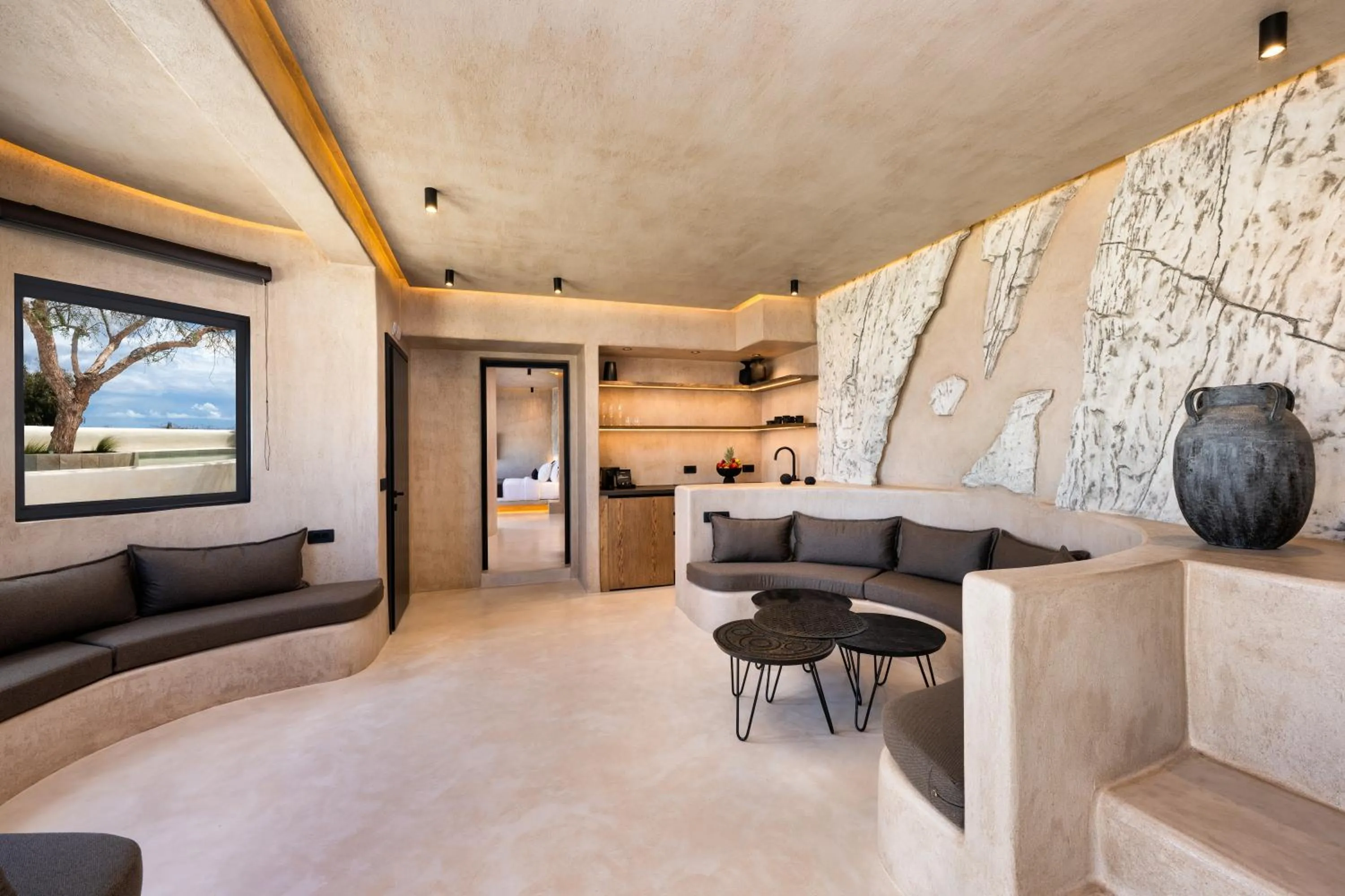 Living room in Senses Luxury Houses