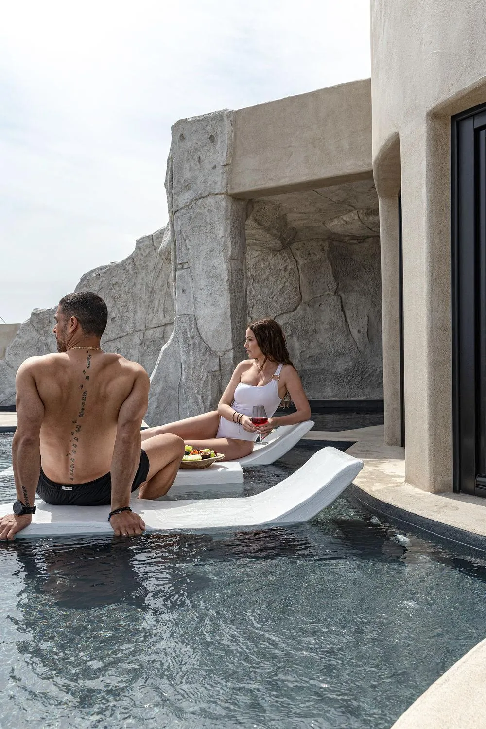 Swimming pool in Senses Luxury Houses