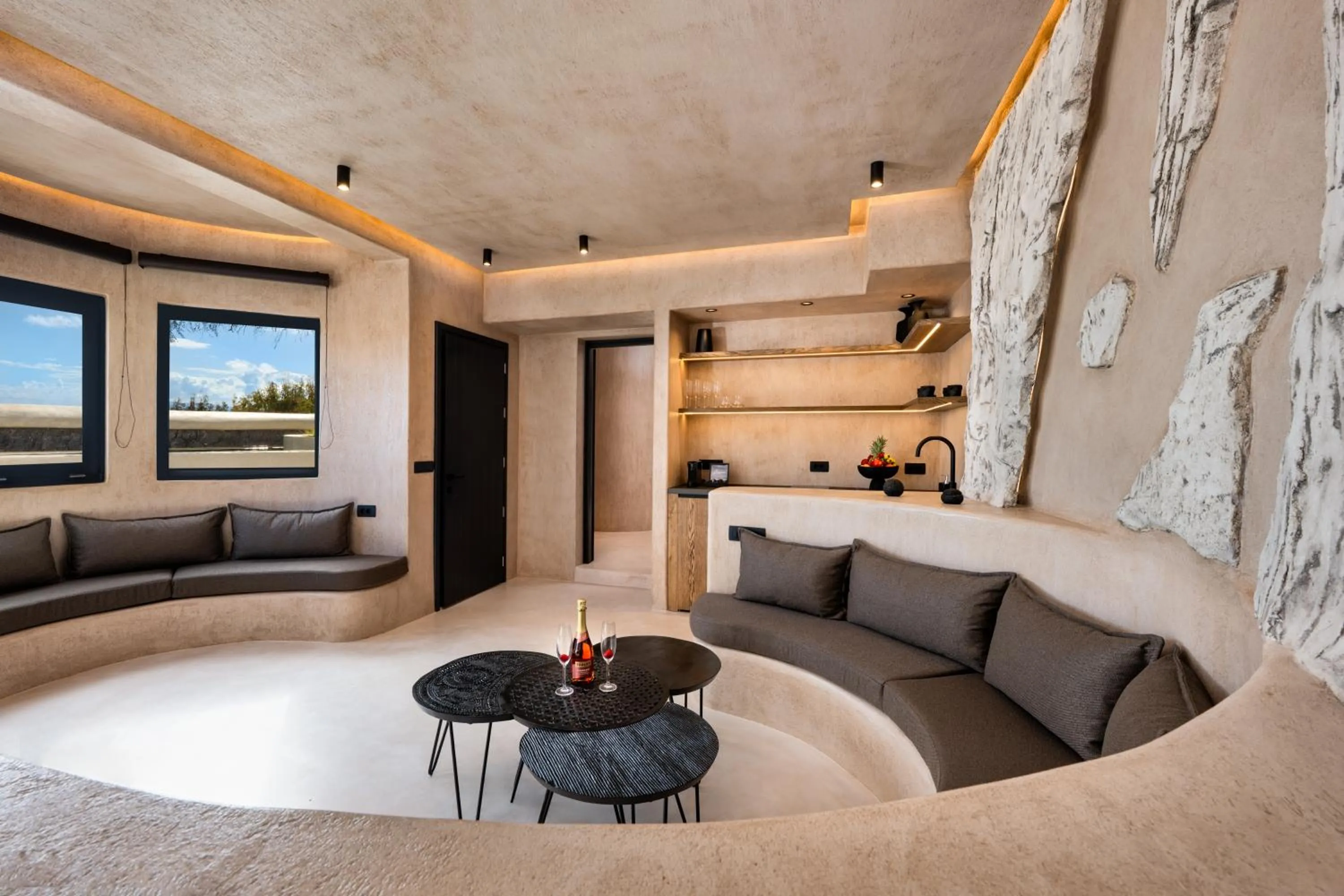 Living room in Senses Luxury Houses