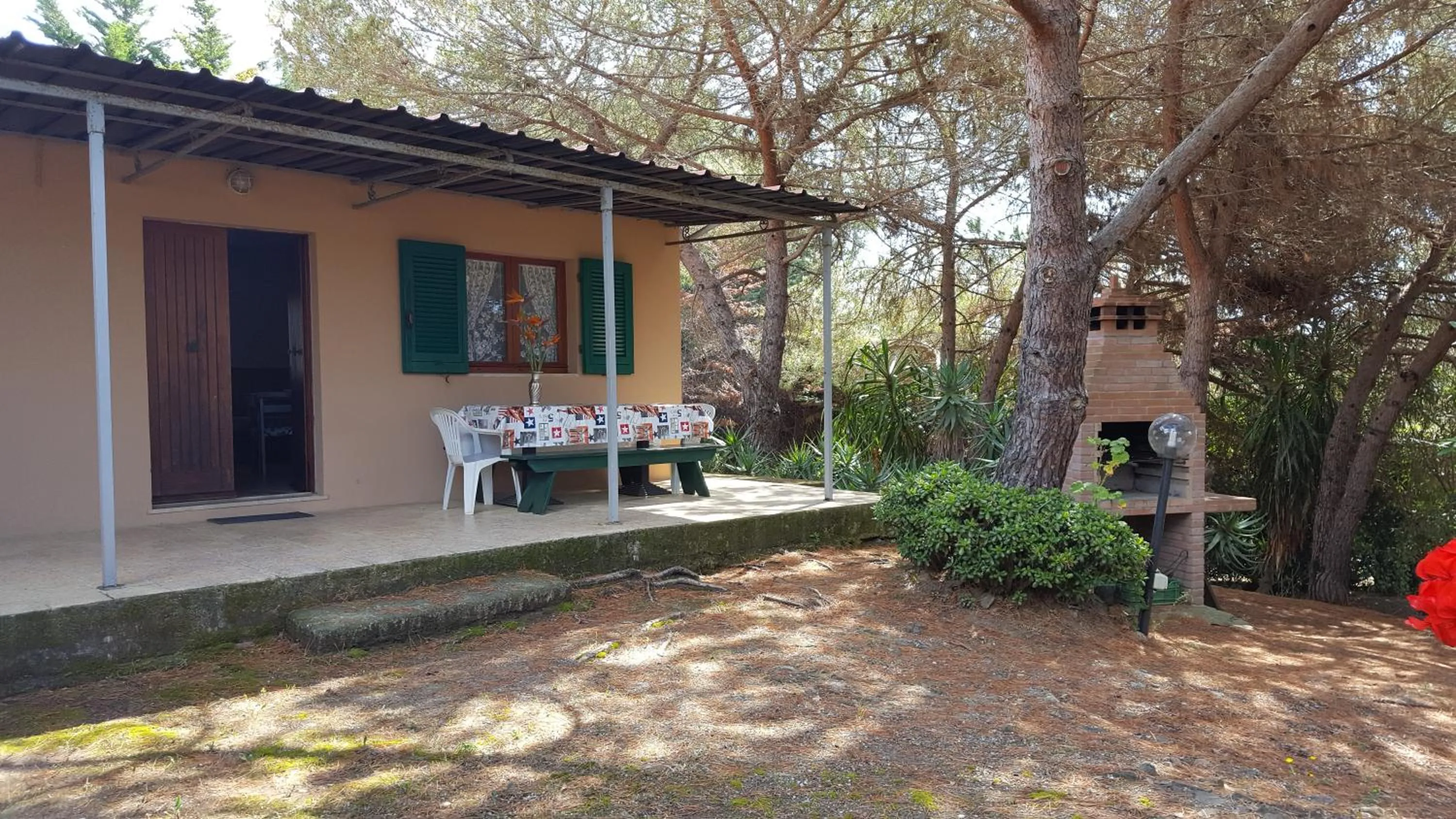 Patio in Agriturismo Rebua