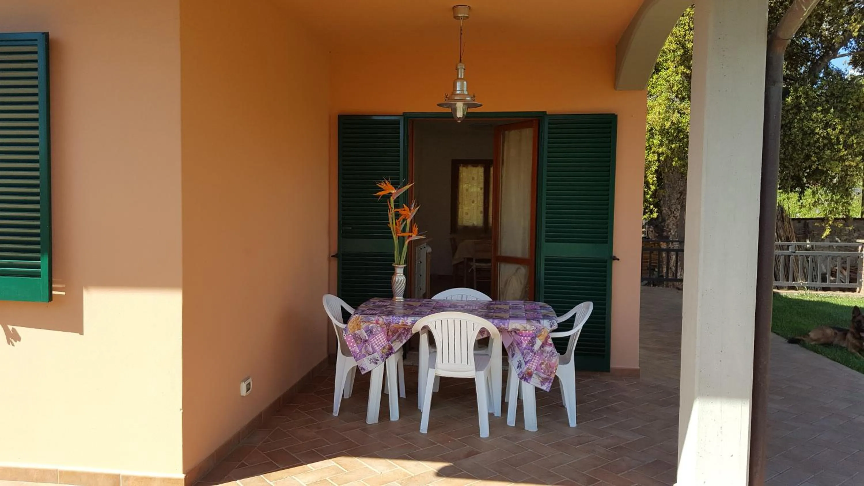 Patio in Agriturismo Rebua