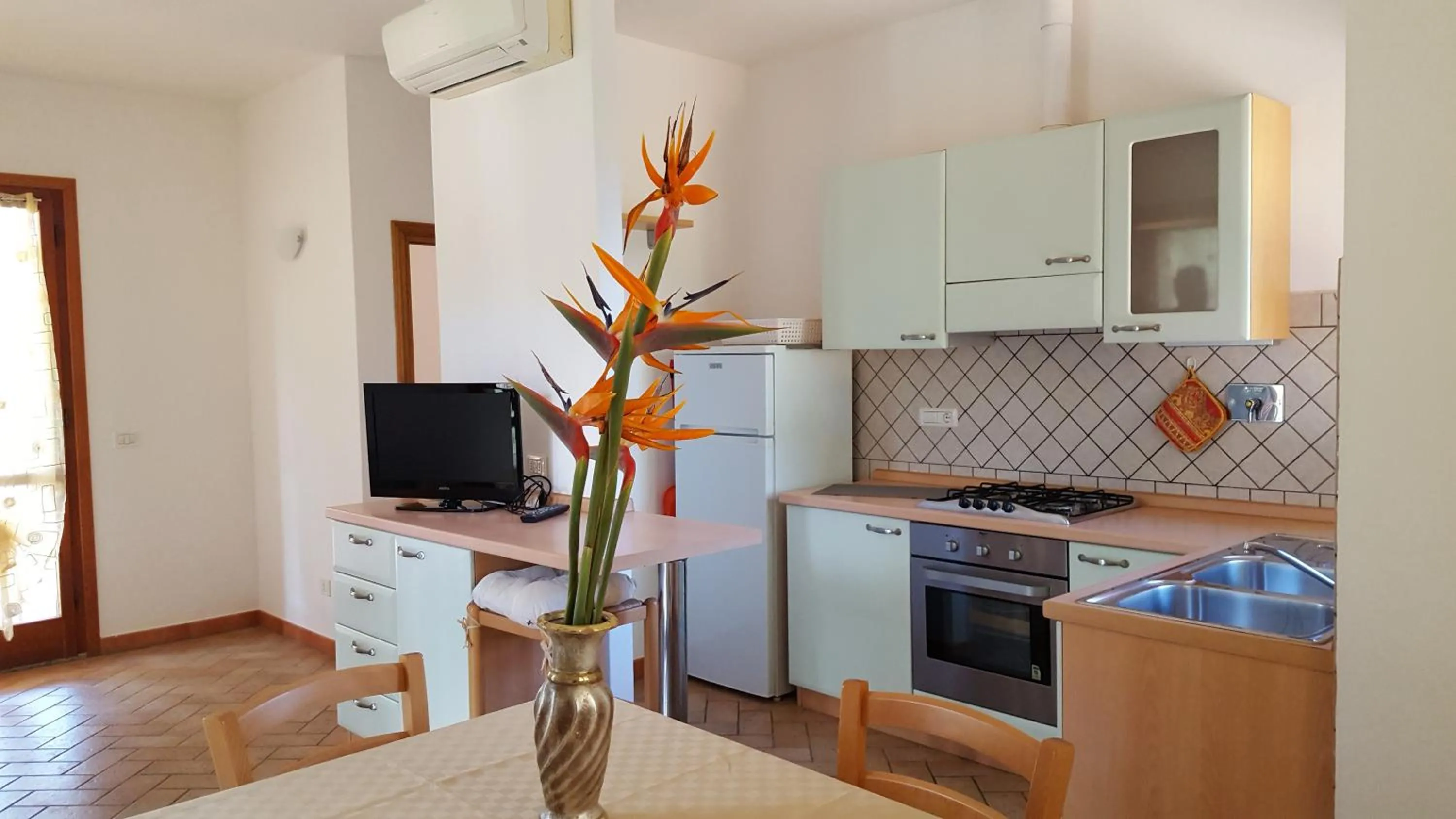 Kitchen or kitchenette in Agriturismo Rebua