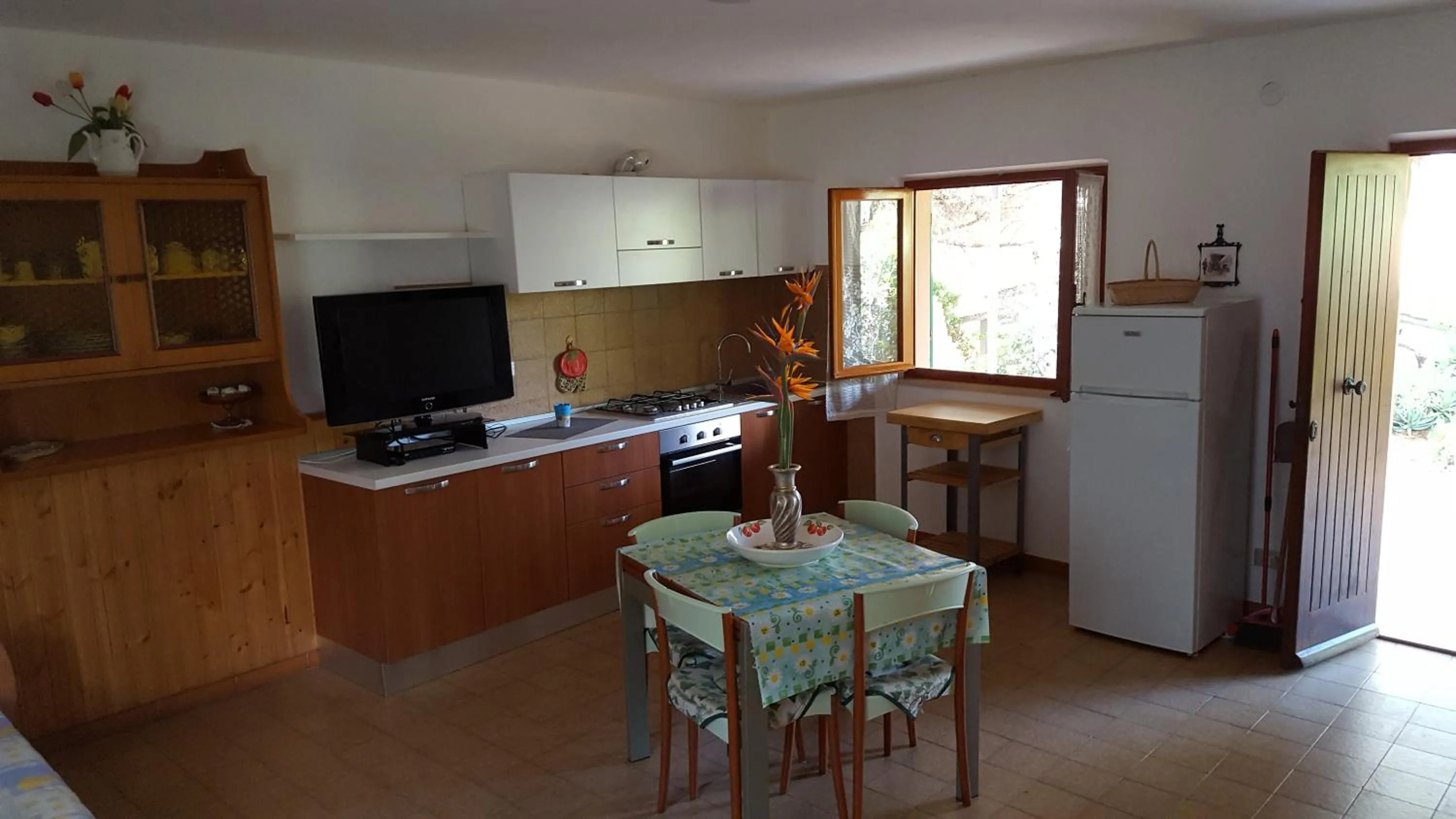 Kitchen or kitchenette in Agriturismo Rebua