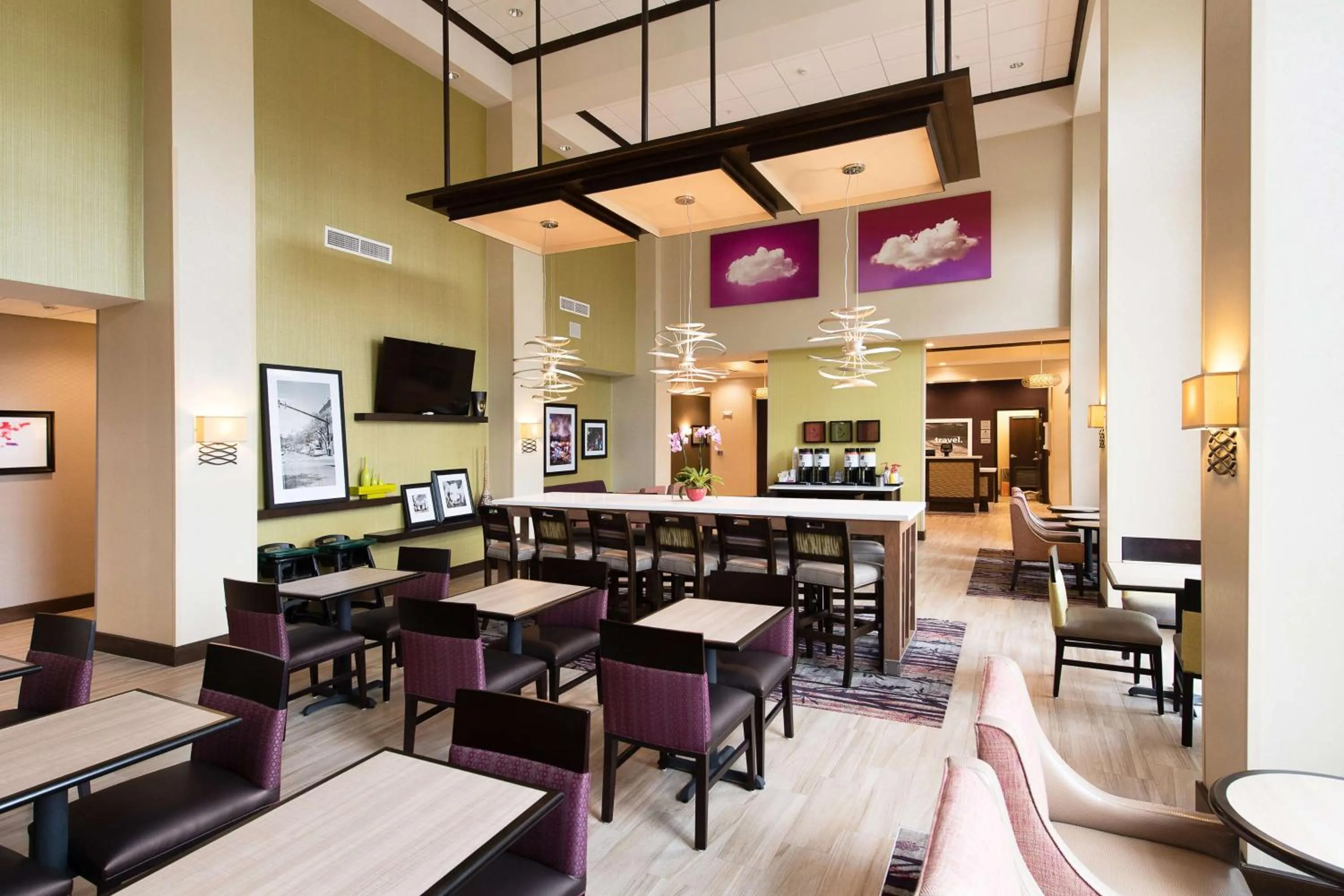 Lobby or reception in Hampton Inn and Suites Fayetteville, NC