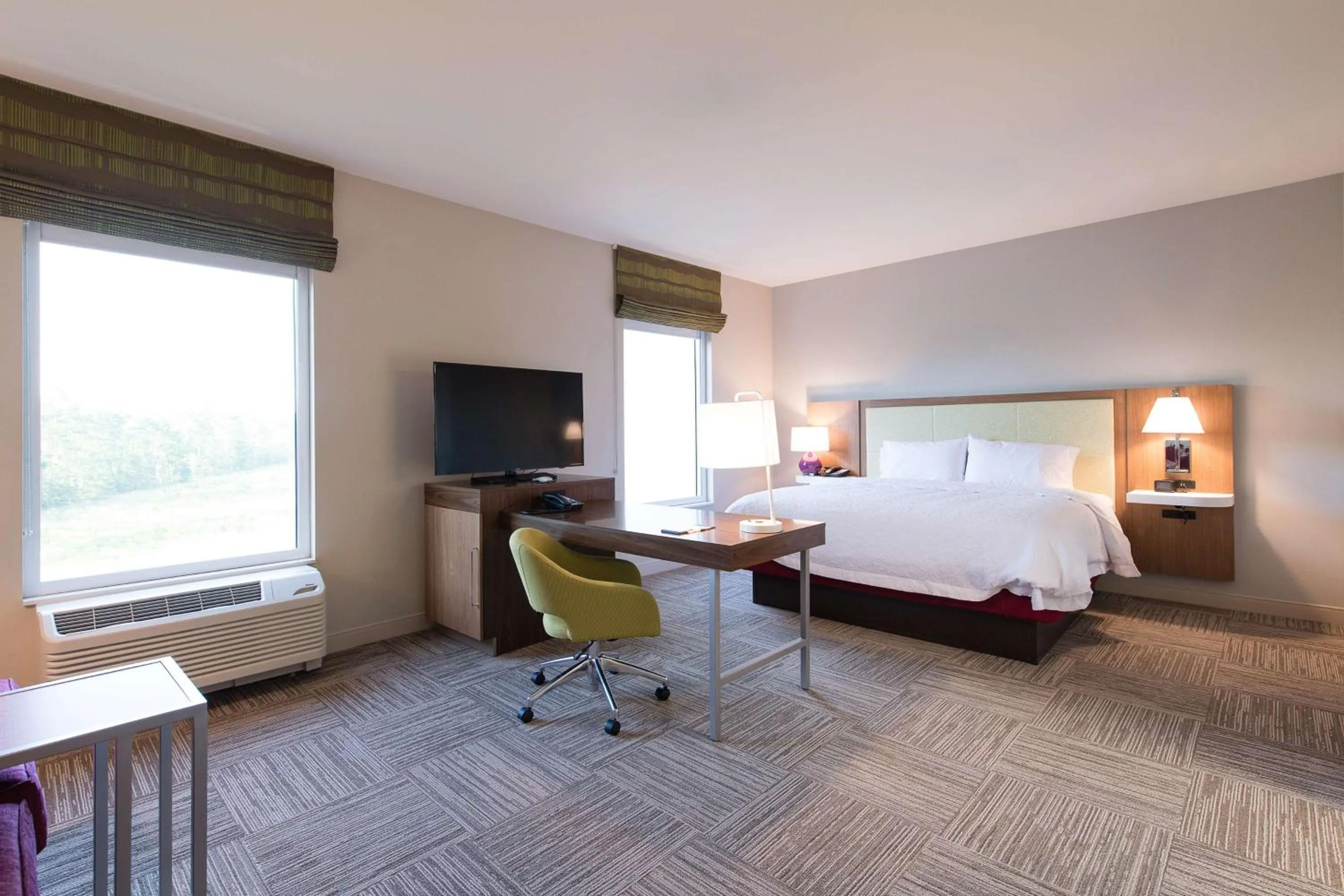 Bedroom, Bed in Hampton Inn and Suites Fayetteville, NC