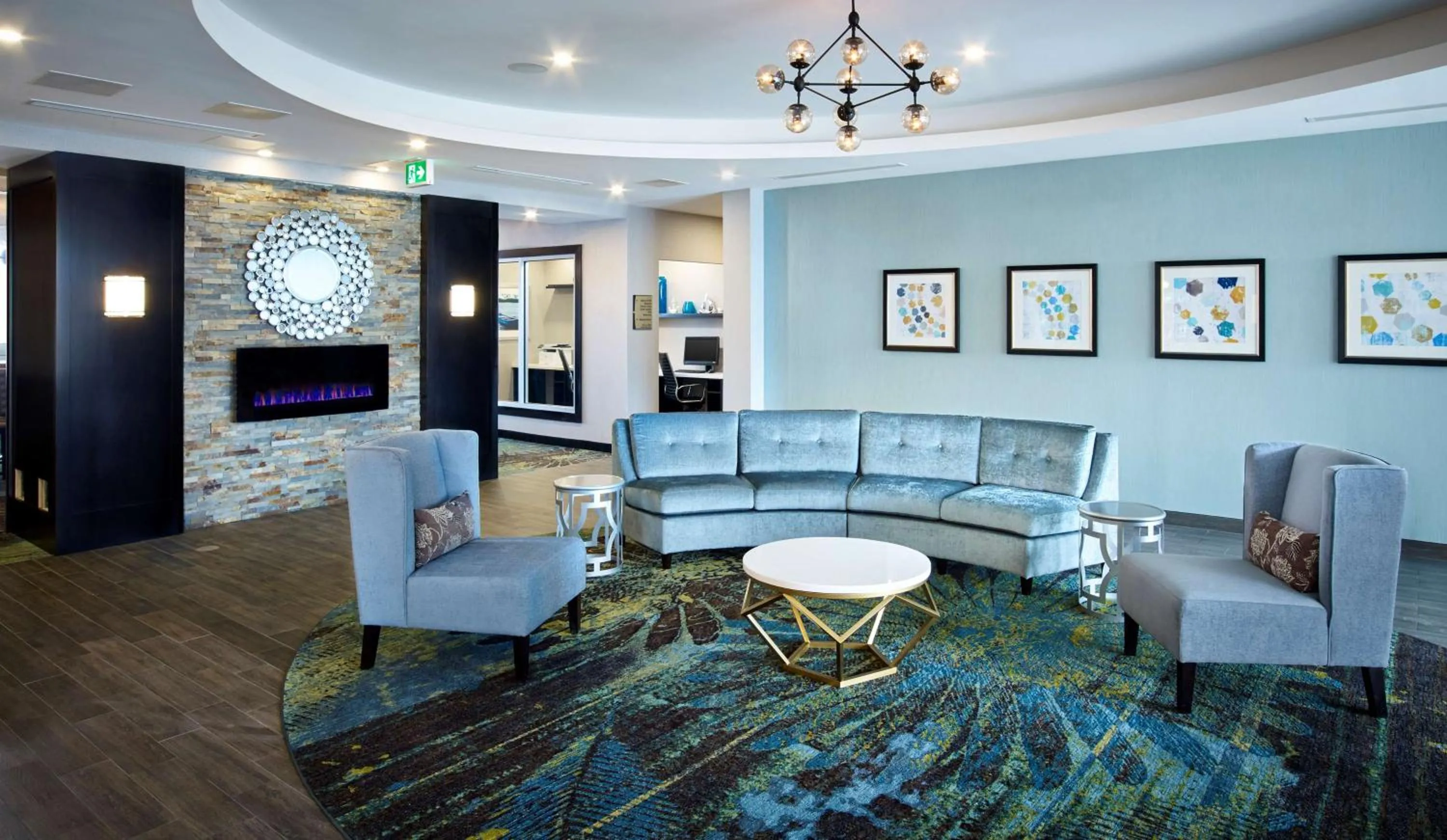 Lobby or reception in Homewood Suites By Hilton North Bay