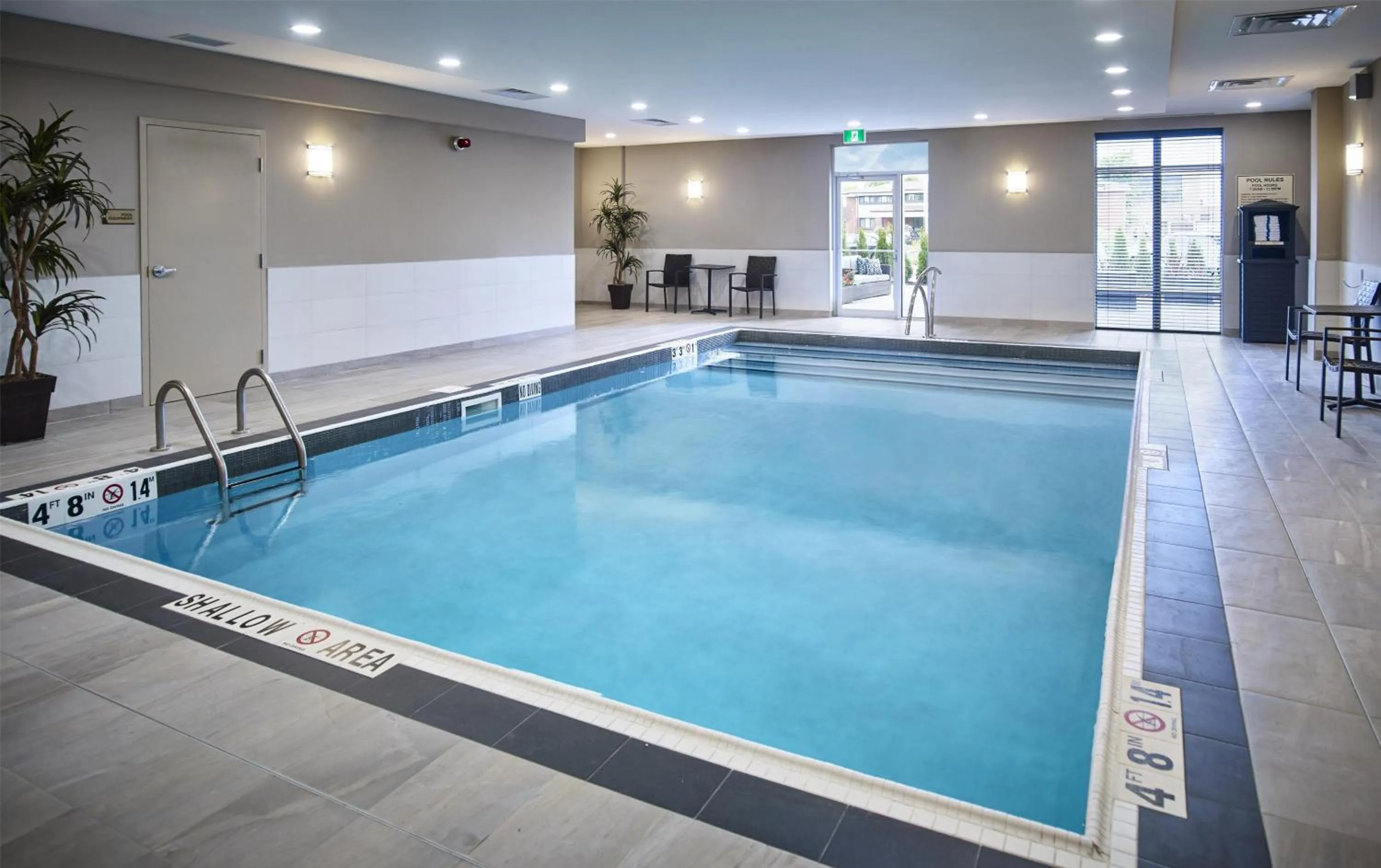 Pool view in Homewood Suites By Hilton North Bay