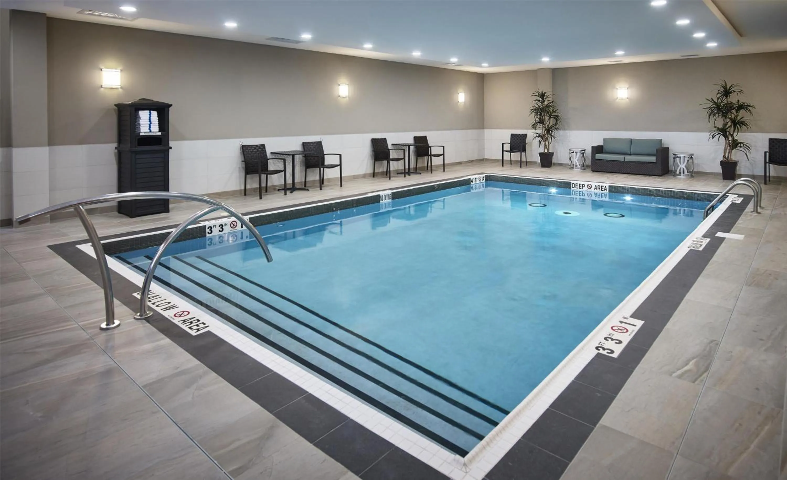 Pool view in Homewood Suites By Hilton North Bay