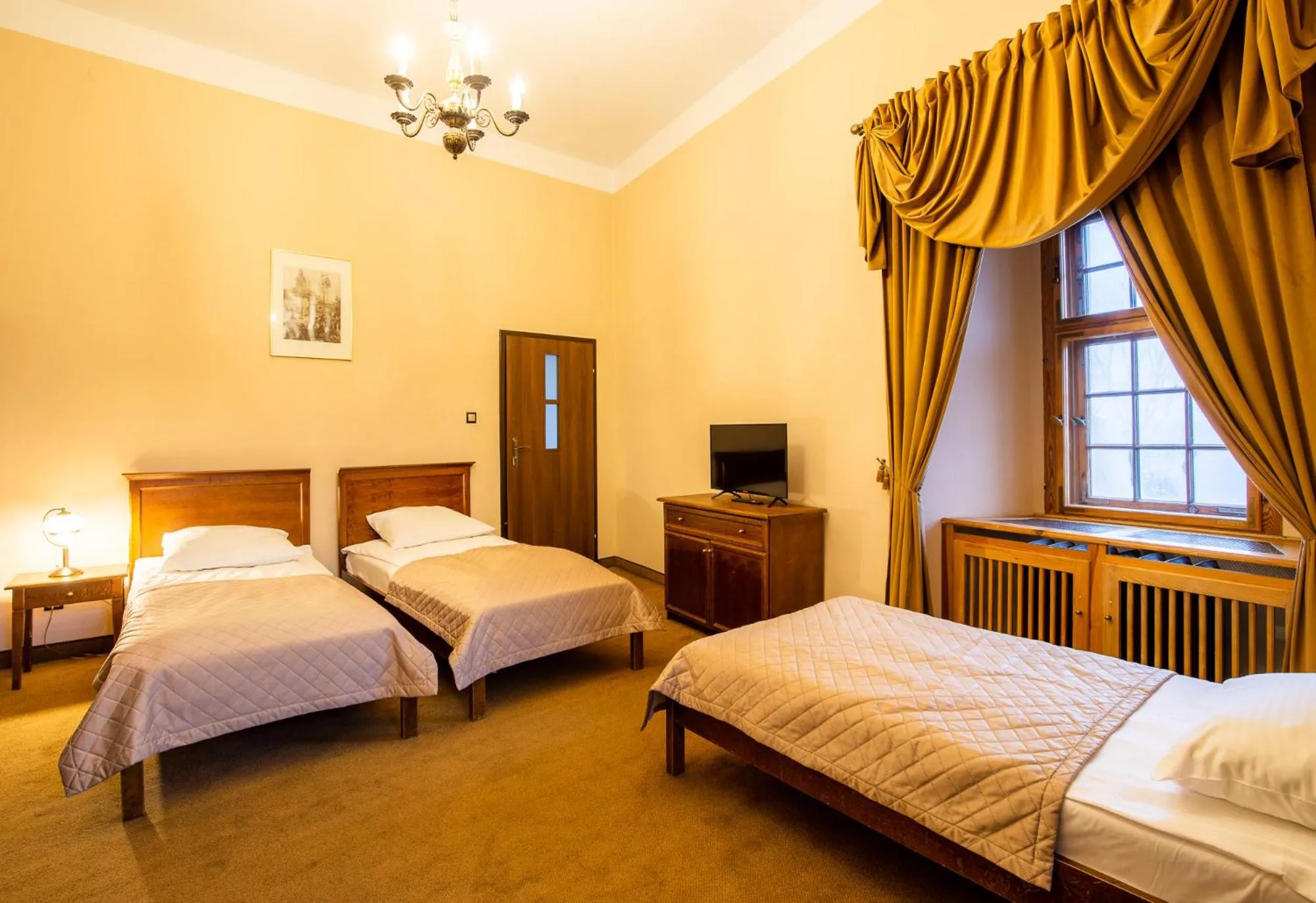 Twin Room in Zamek Czocha