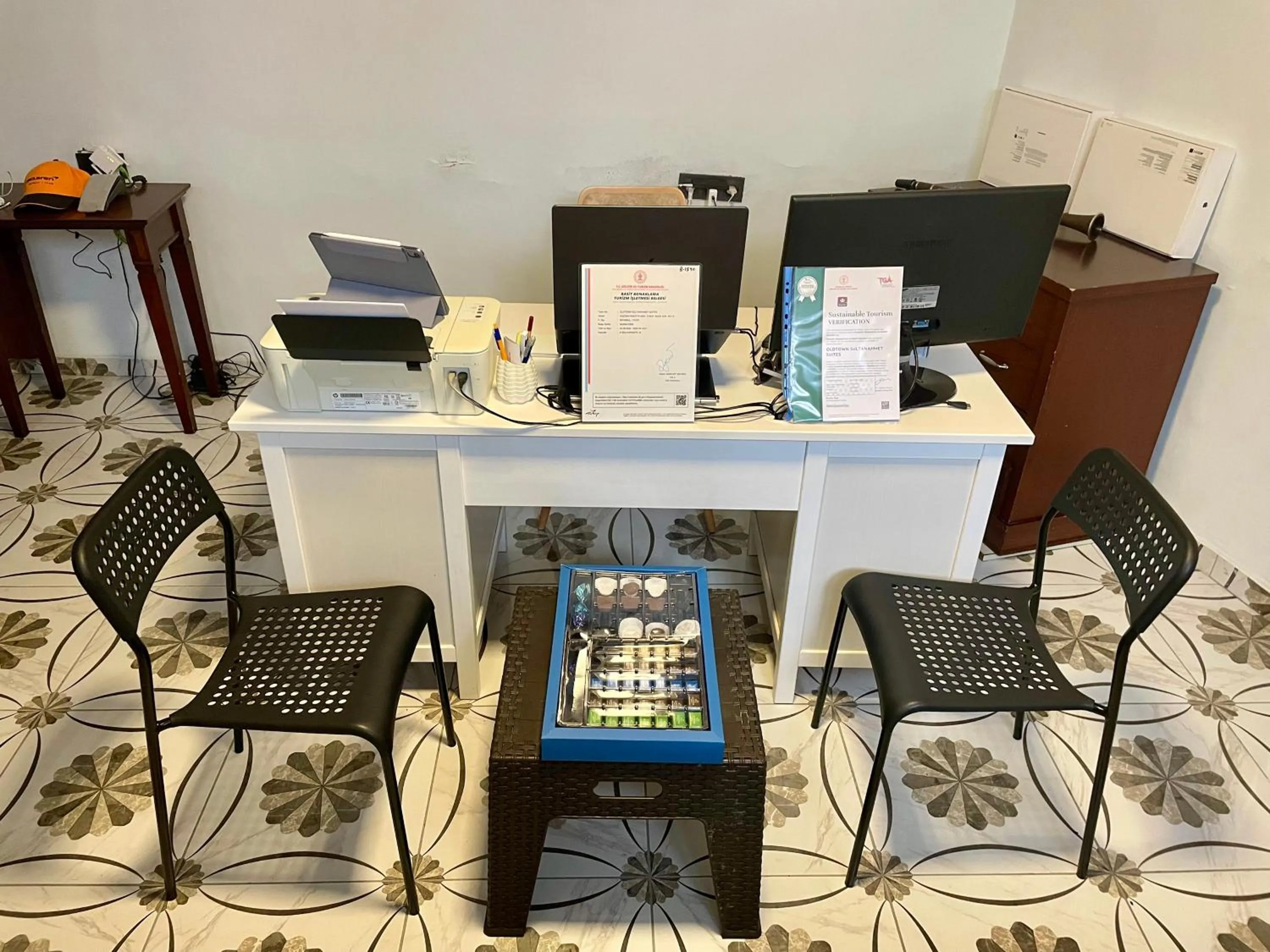 Lobby or reception in Oldtown Sultanahmet Suites