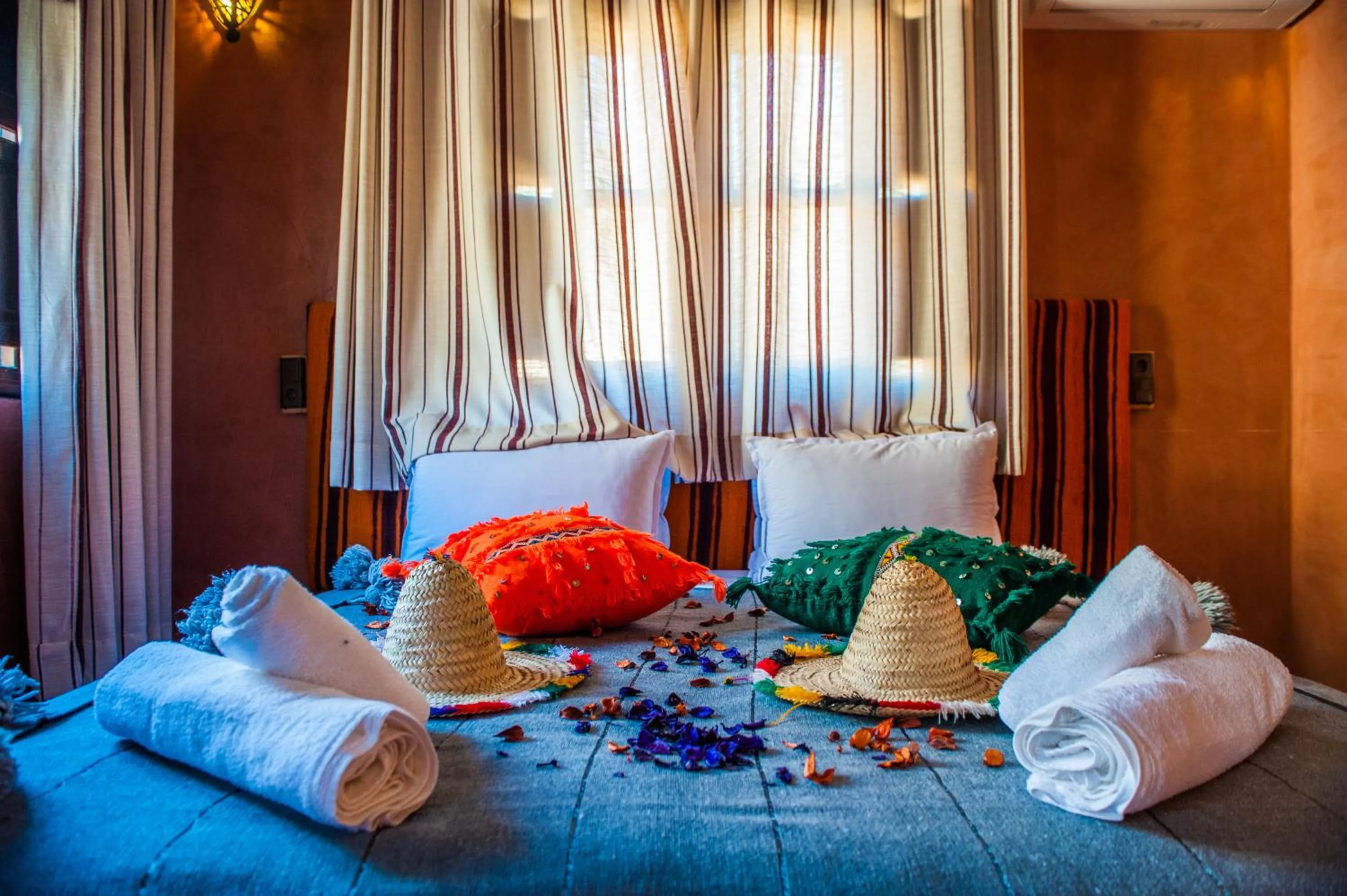 Bed in Toubkal Ecolodge