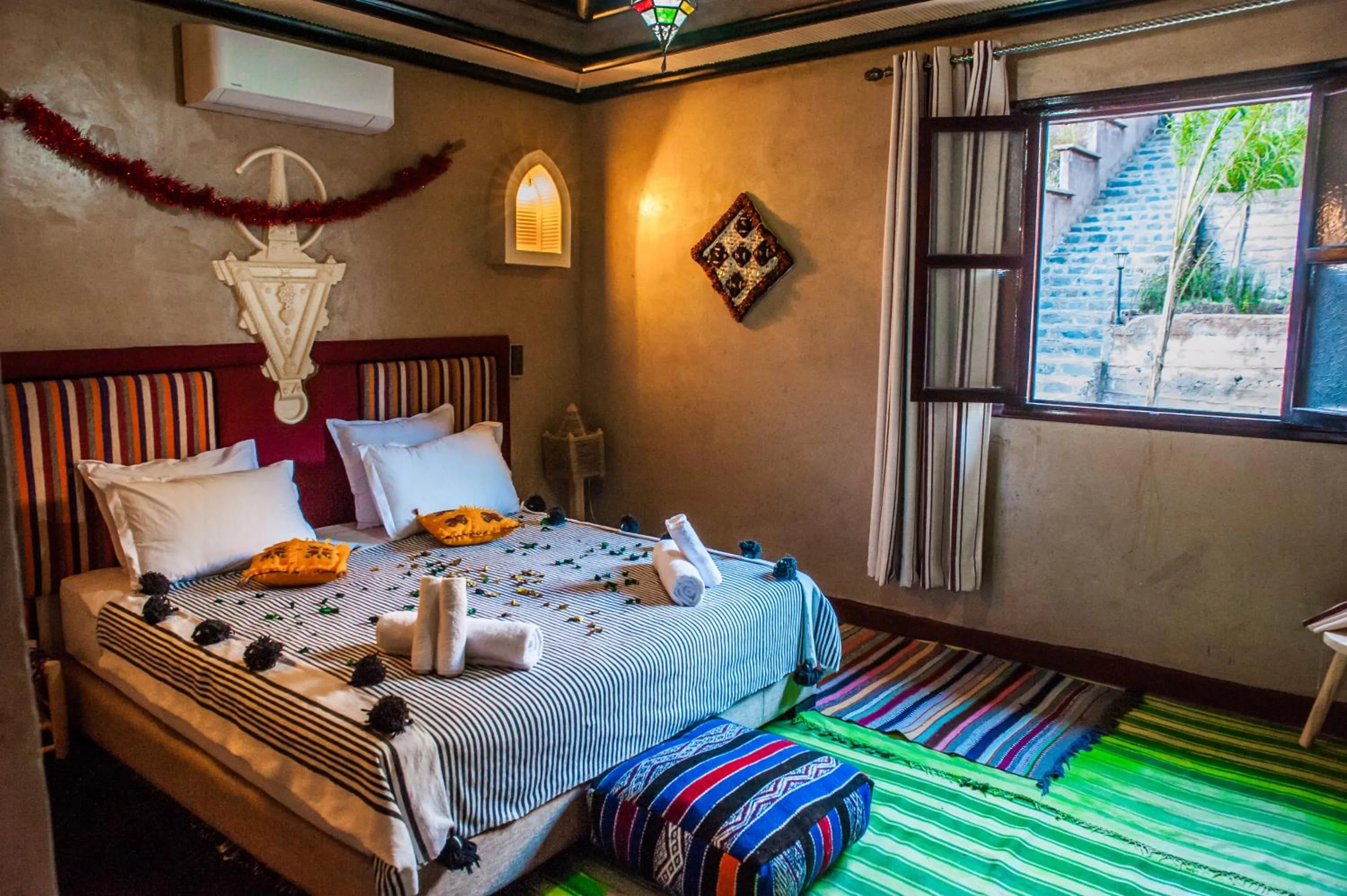 Bed in Toubkal Ecolodge