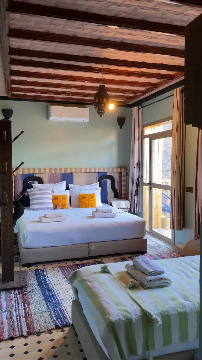 Bed in Toubkal Ecolodge