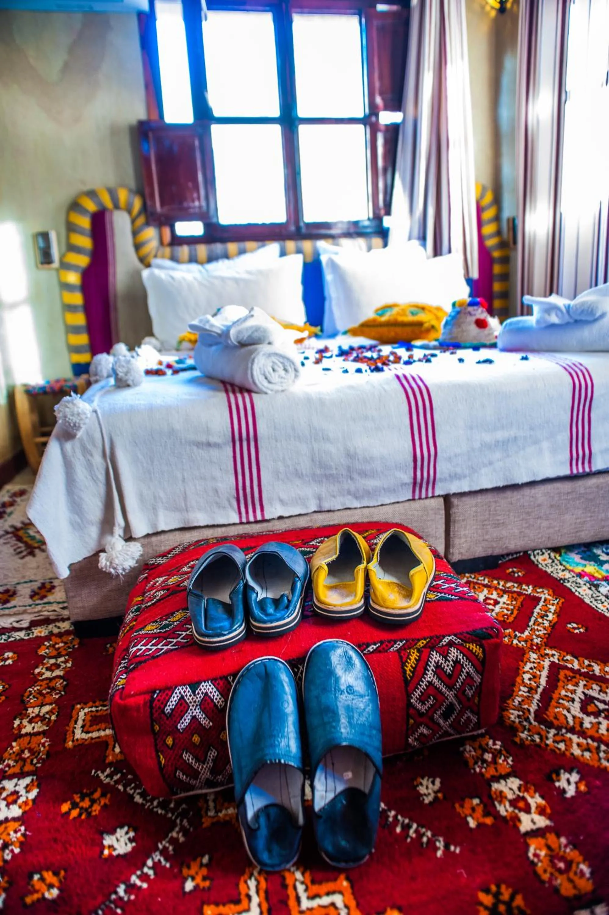 Bed in Toubkal Ecolodge