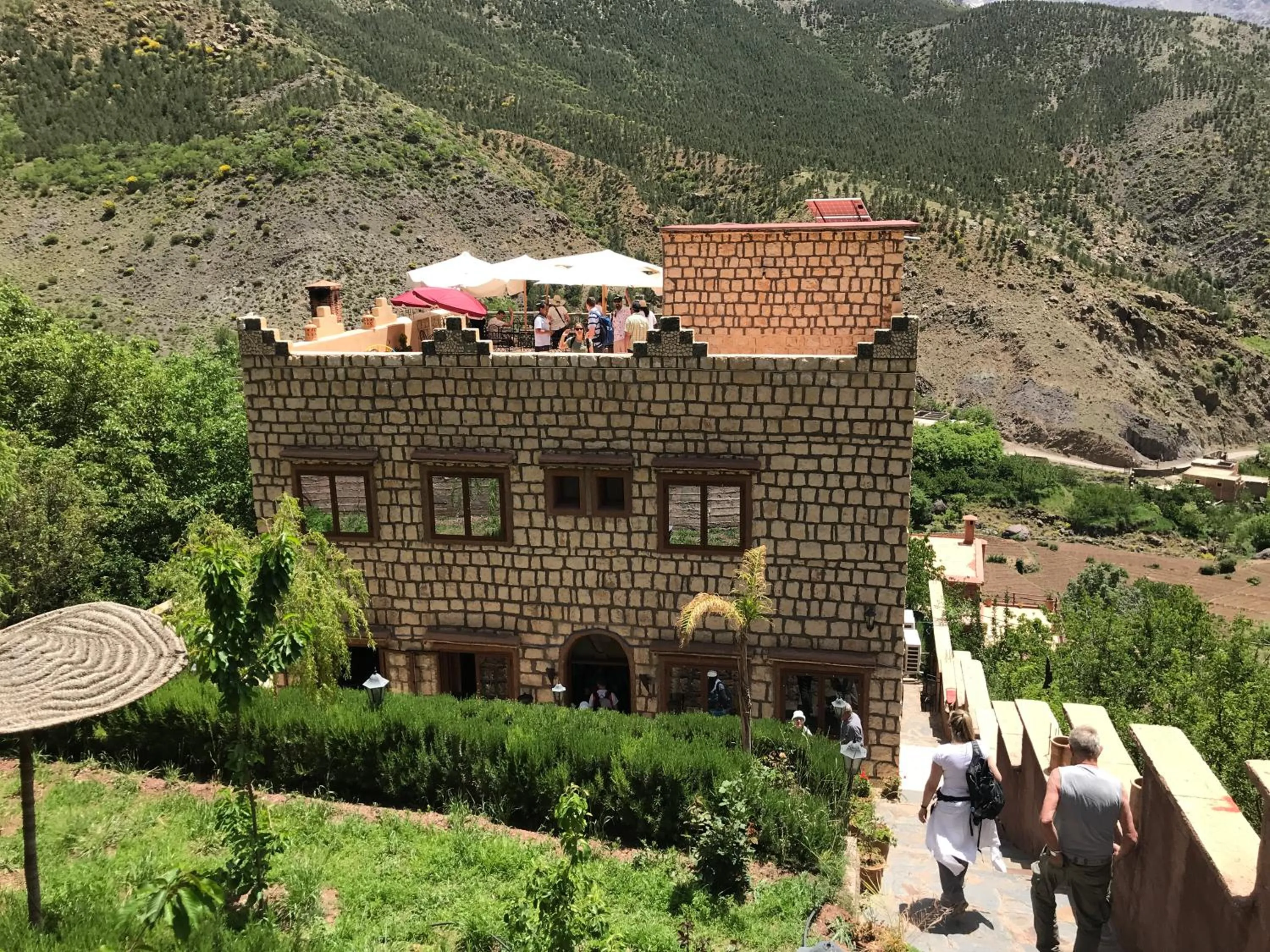 Garden in Toubkal Ecolodge