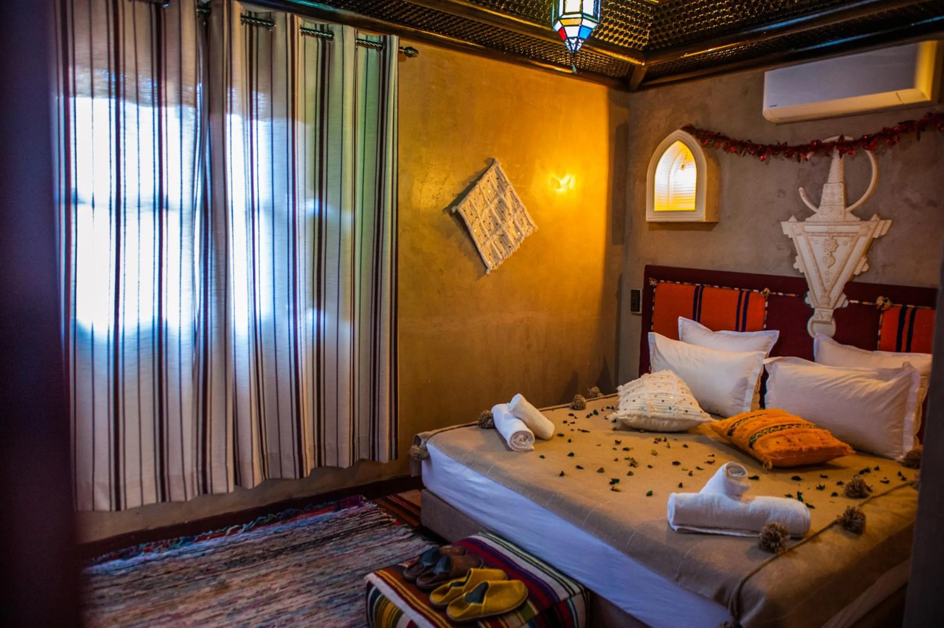 Bed in Toubkal Ecolodge