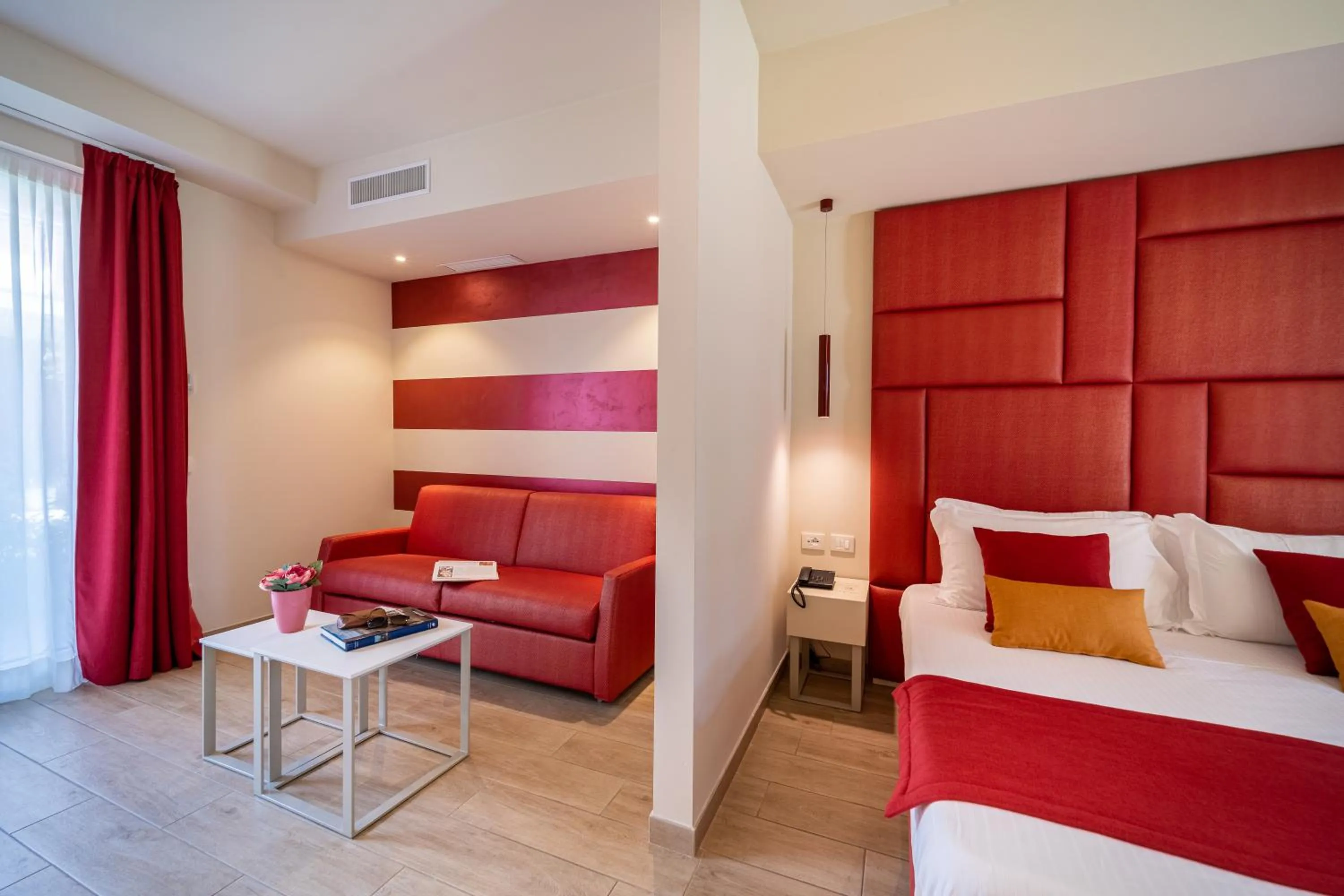 Bed in Hotel Villa Garuti