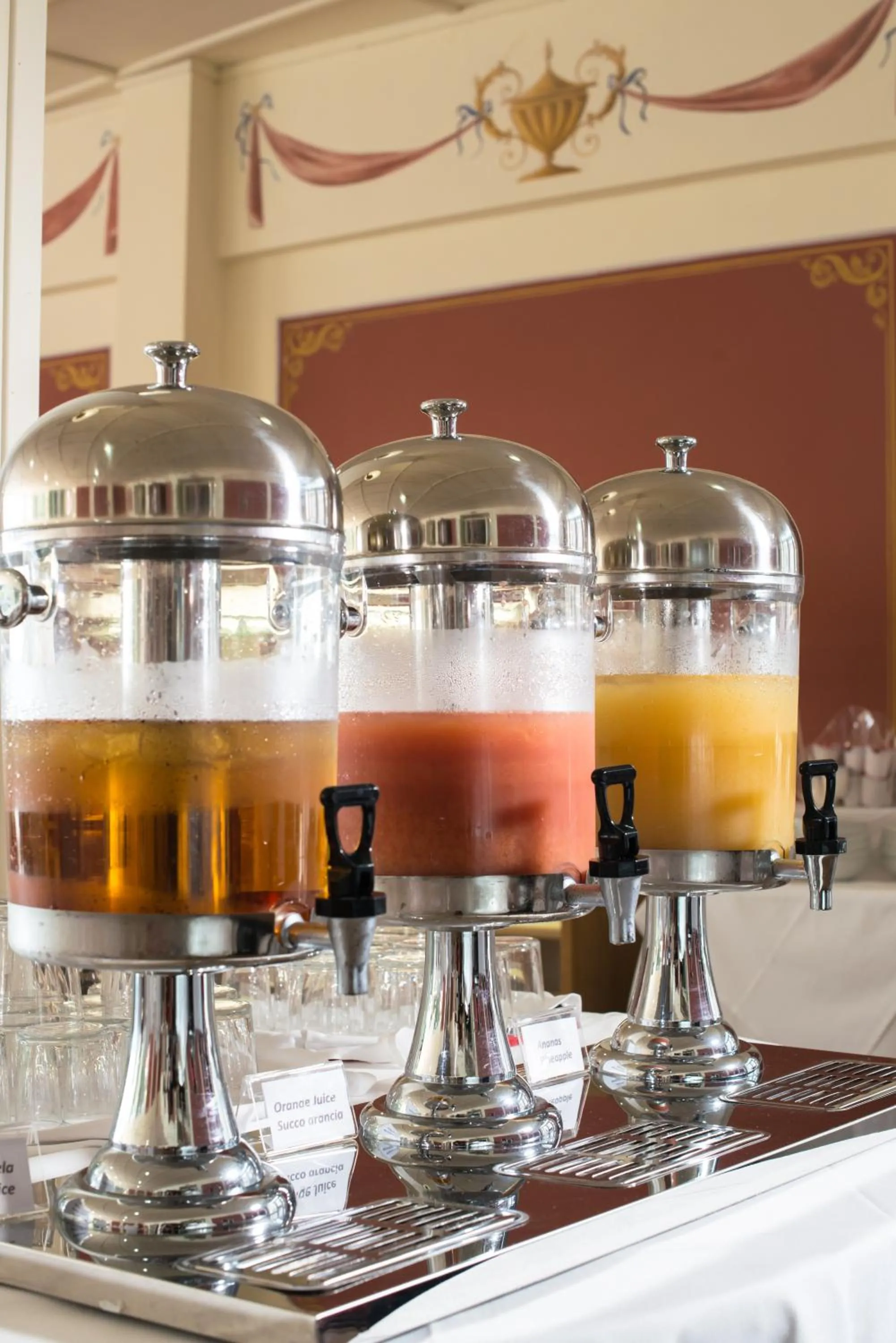 Buffet breakfast in Hotel Villa Garuti