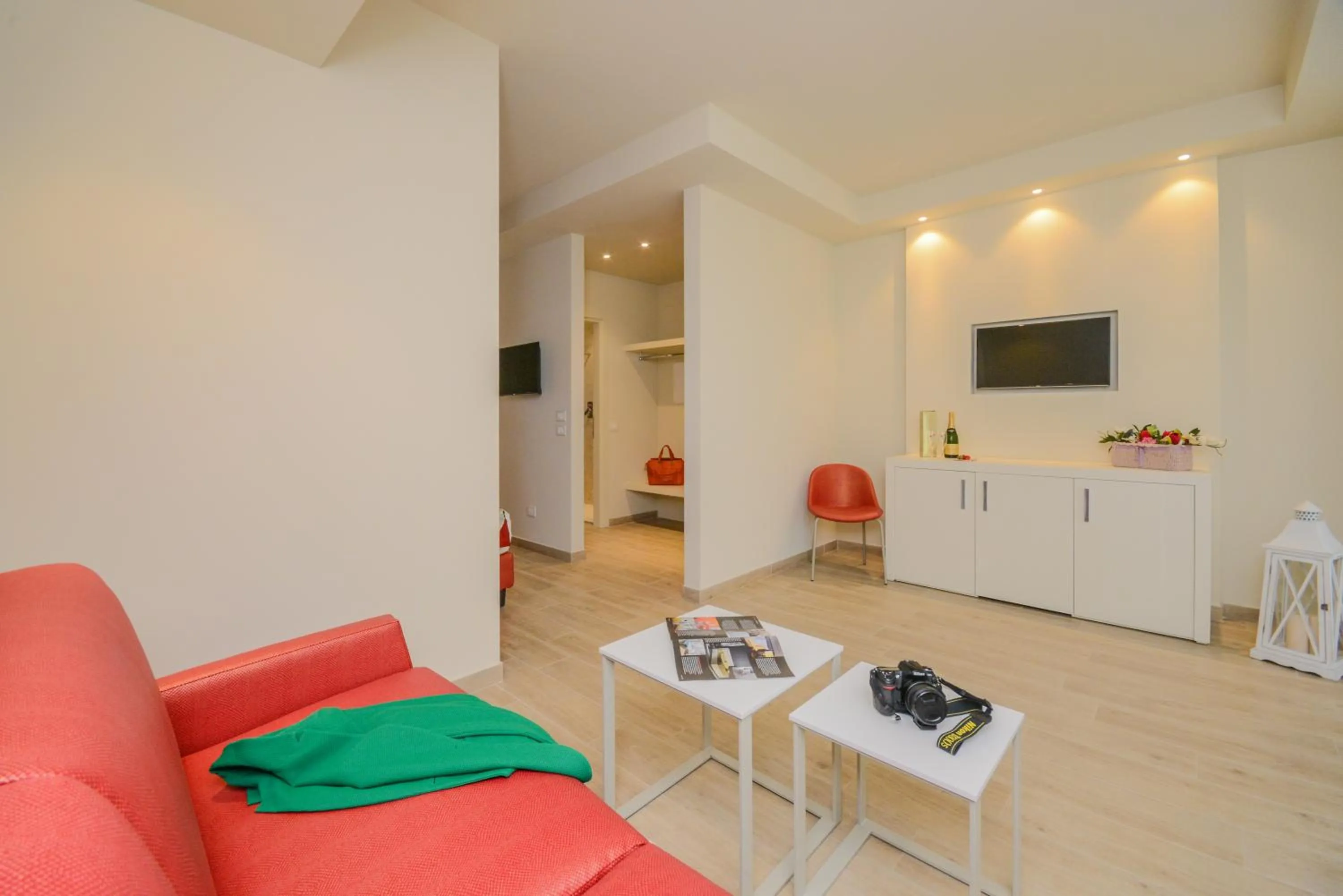 Seating area in Hotel Villa Garuti