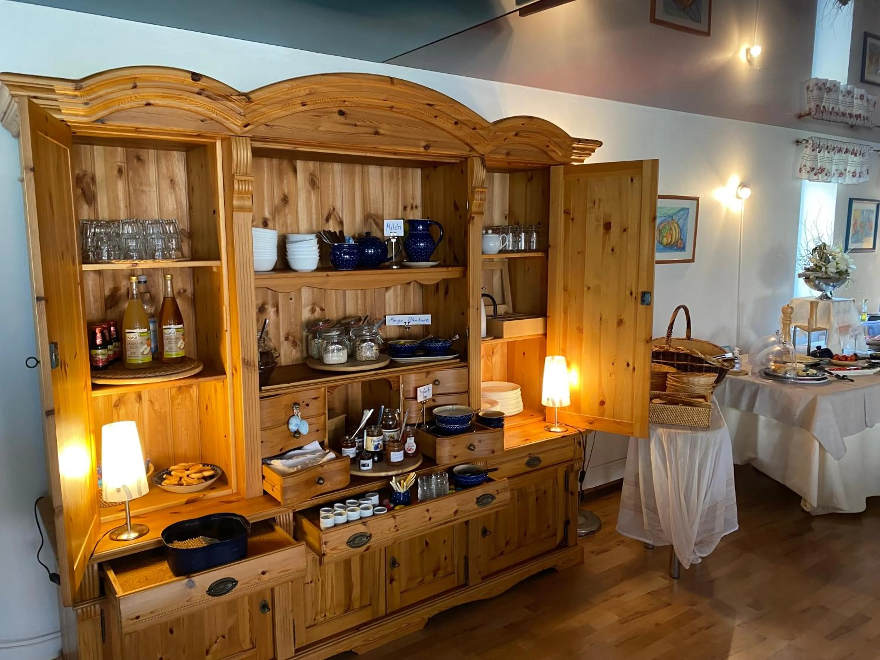 Restaurant/places to eat in Aparthotel " Zur Müritz"