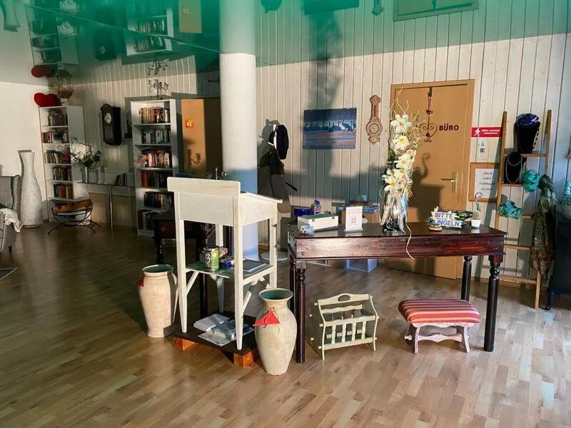 Lobby or reception in Aparthotel " Zur Müritz"