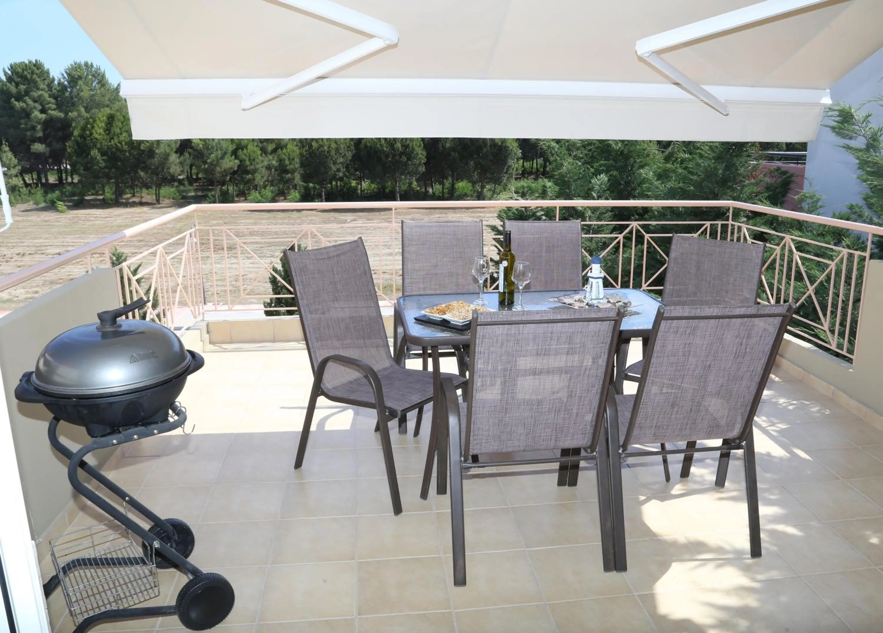 Patio in Stasa Luxury Apartments