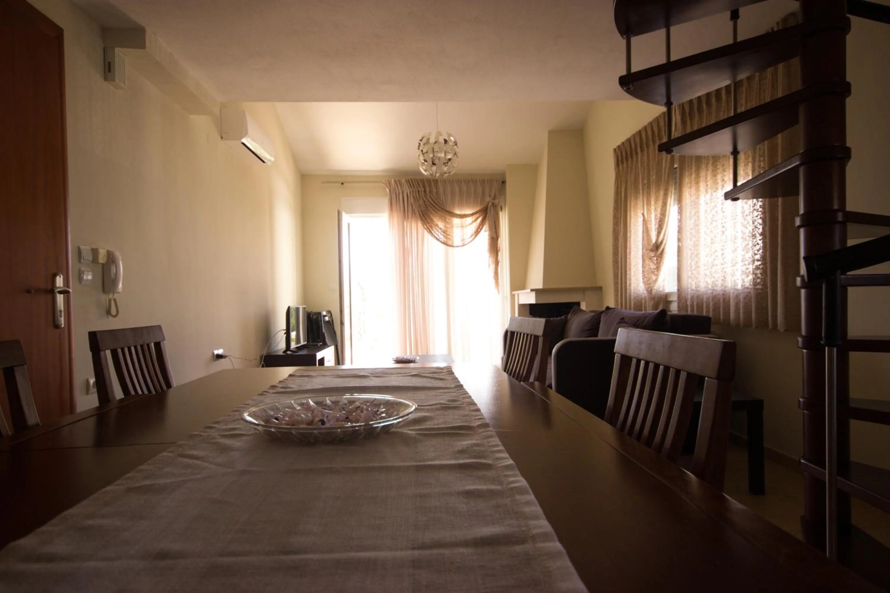 Dining area, Bed in Stasa Luxury Apartments