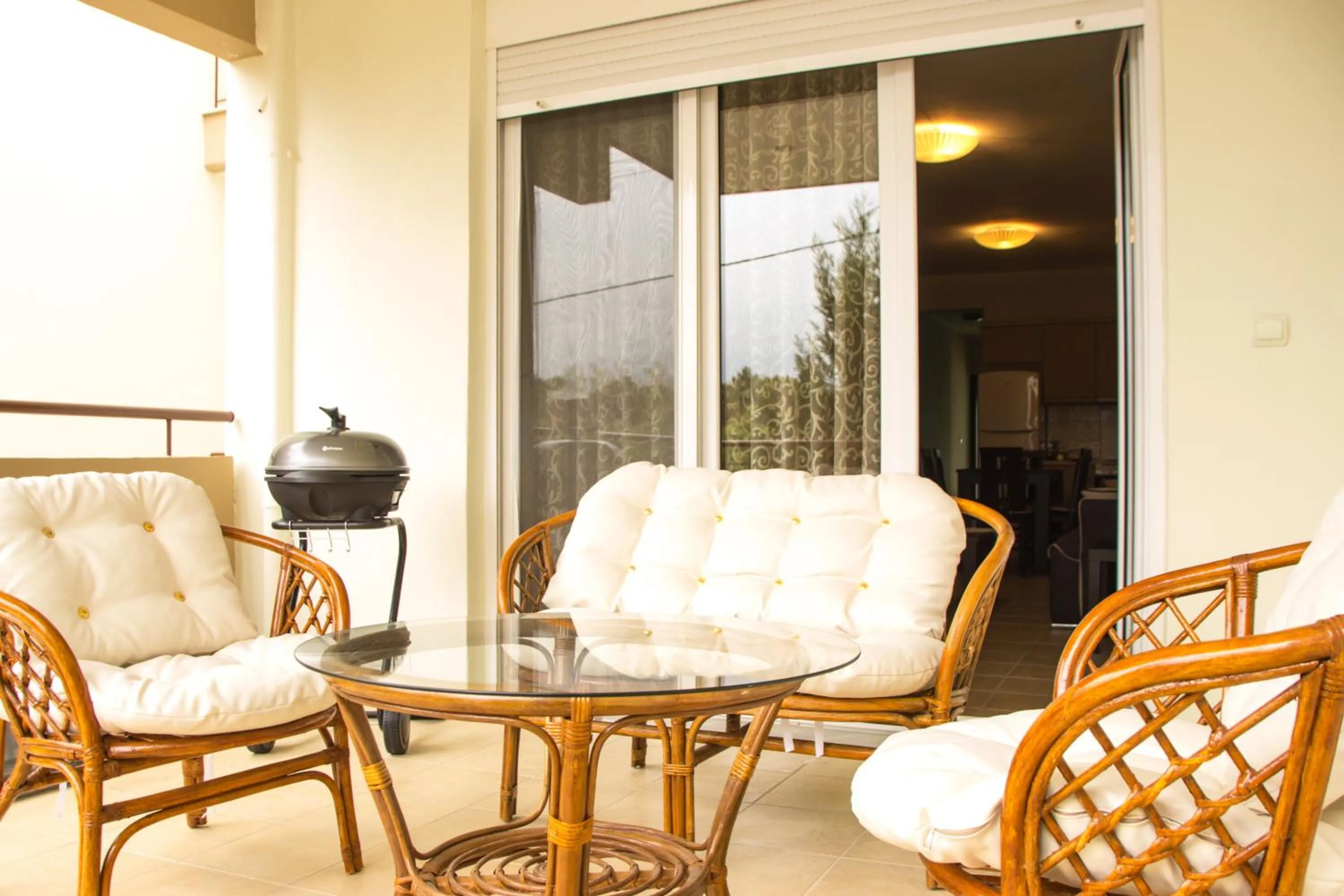 BBQ facilities in Stasa Luxury Apartments