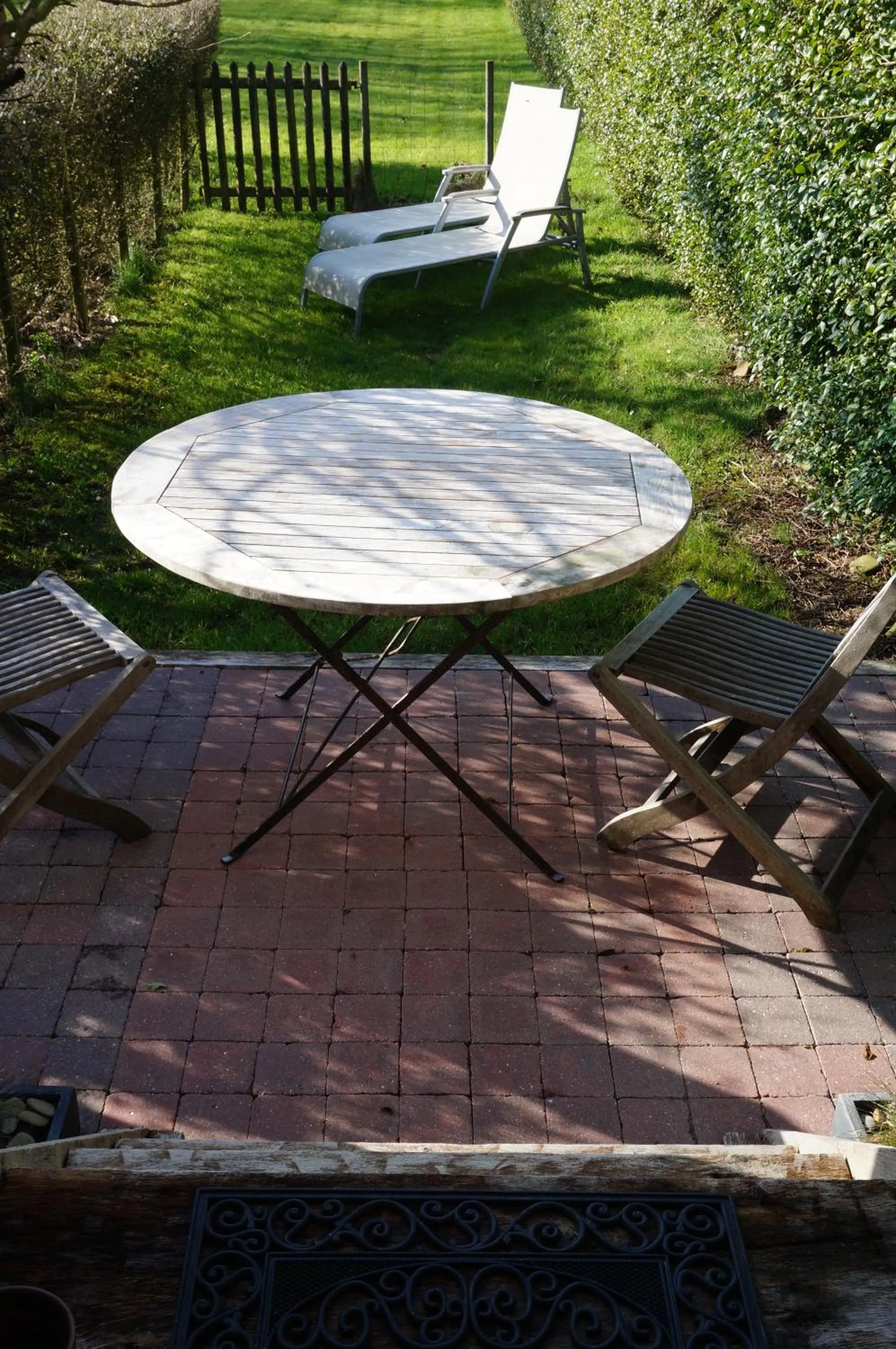 Patio in La Rogeraie Cap gris nez