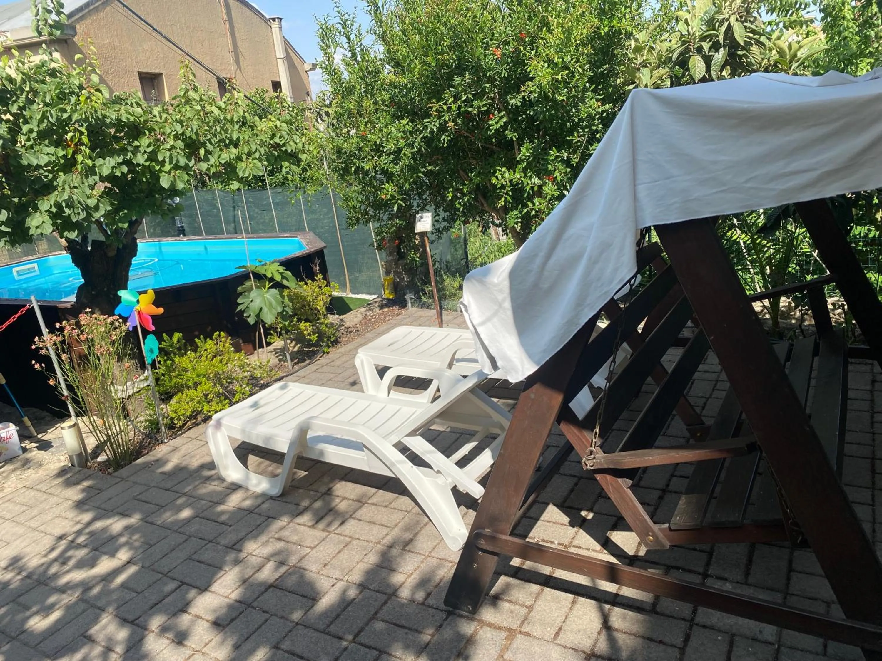 Swimming pool in Al Qatta Bed & Breakfast