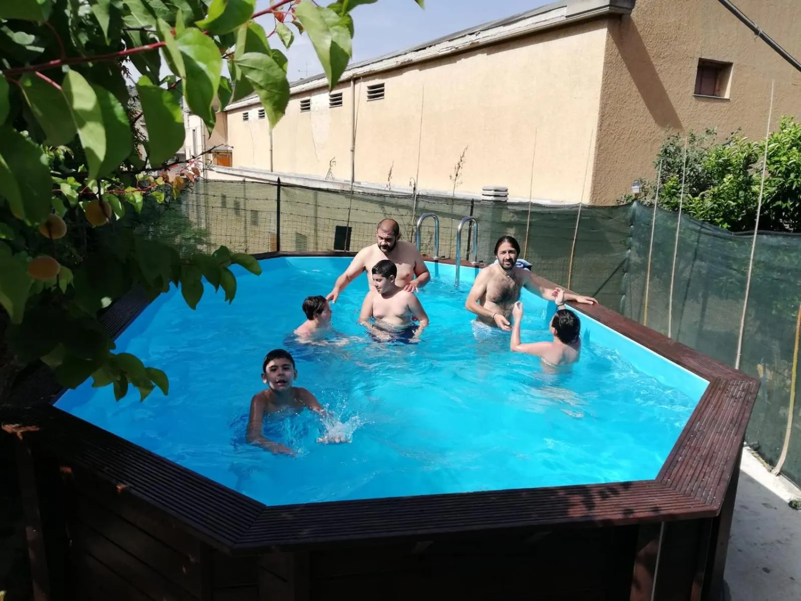 Swimming pool in Al Qatta Bed & Breakfast