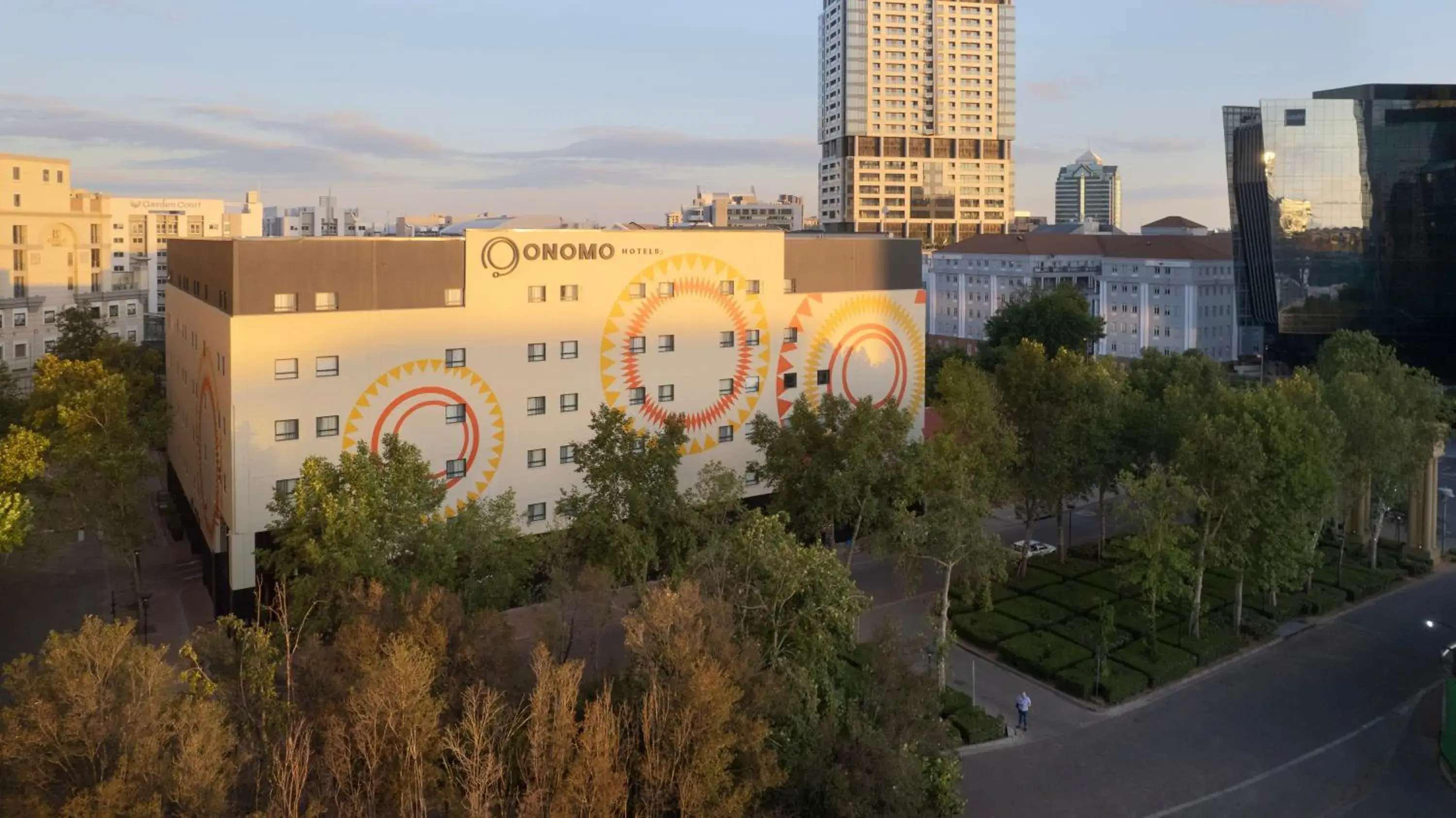 Property building in ONOMO Hotel Johannesburg Sandton Property building in ONOMO Hotel Johannesburg Sandton