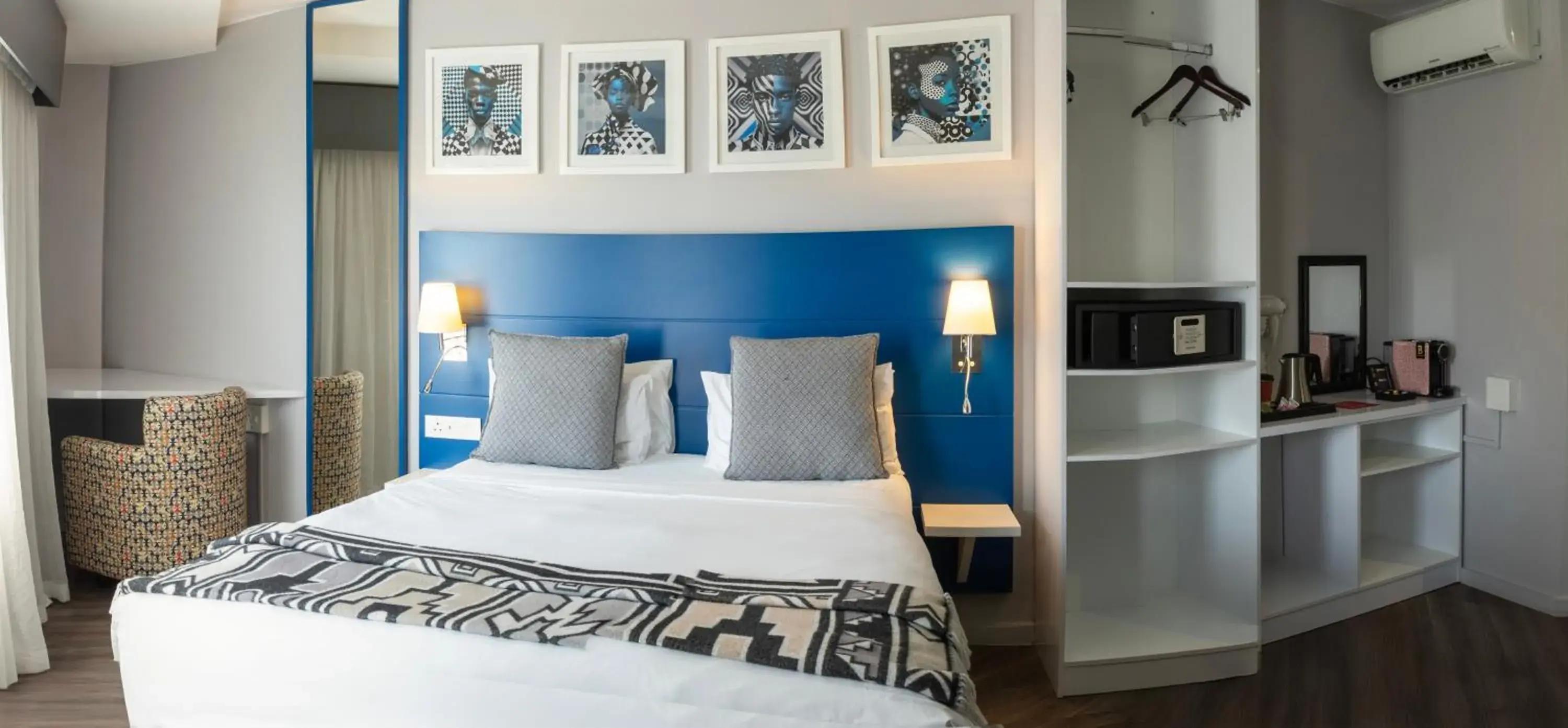 Bed in ONOMO Hotel Johannesburg Sandton Bed in ONOMO Hotel Johannesburg Sandton