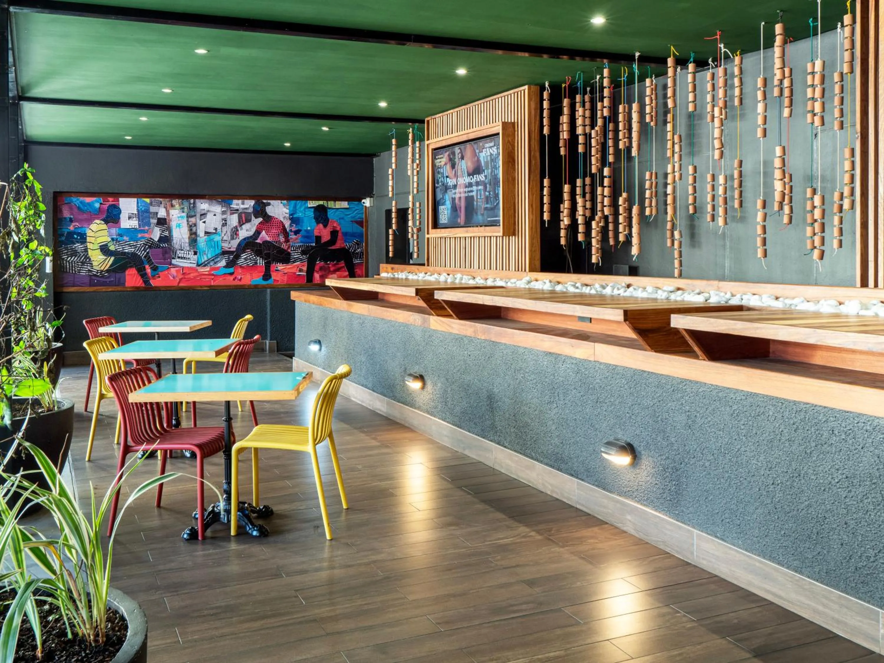 Restaurant/places to eat in ONOMO Hotel Johannesburg Sandton