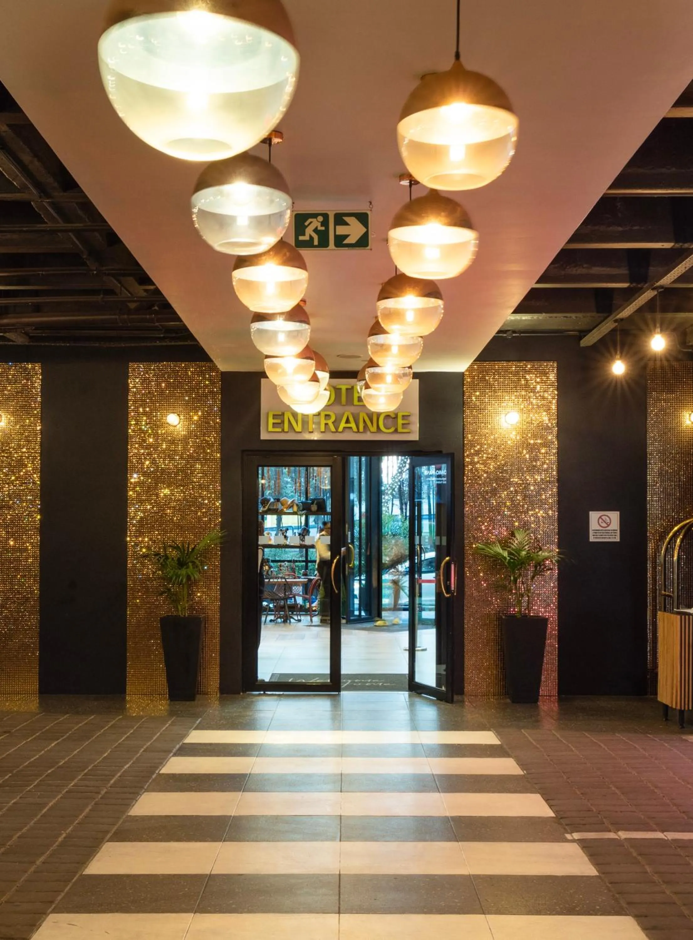 Facade/entrance in ONOMO Hotel Johannesburg Sandton