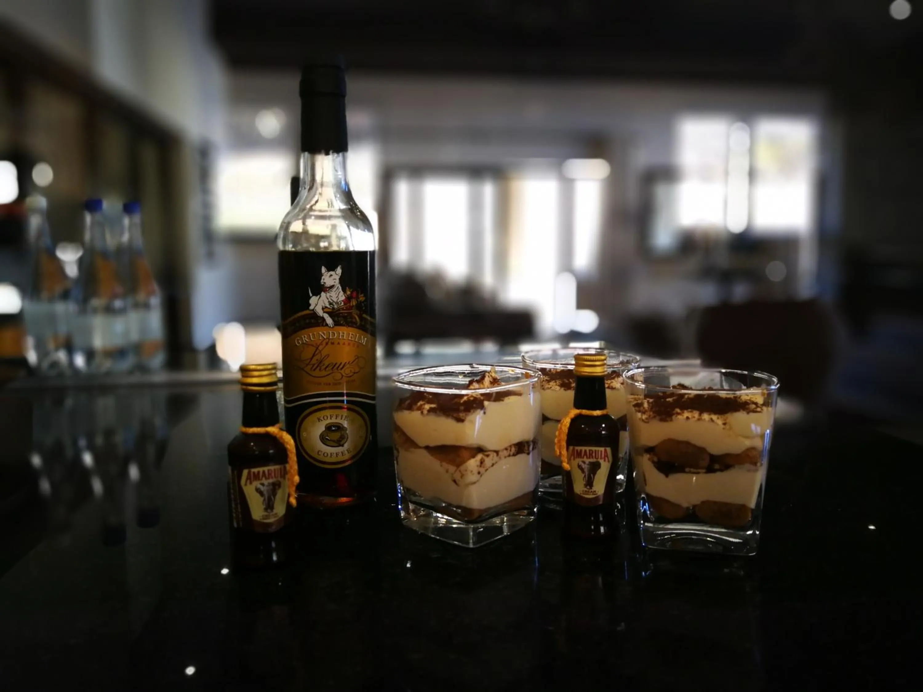 Drinks in Wildehondekloof Game Lodge