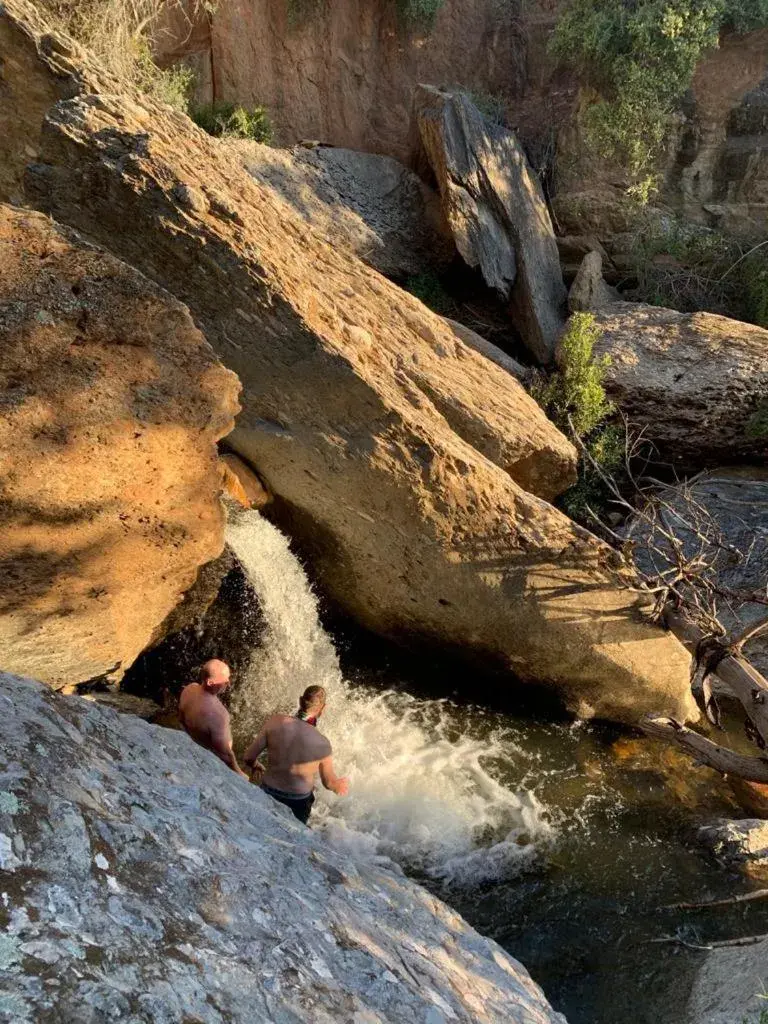 Swimming pool in Wildehondekloof Game Lodge Swimming pool in Wildehondekloof Game Lodge