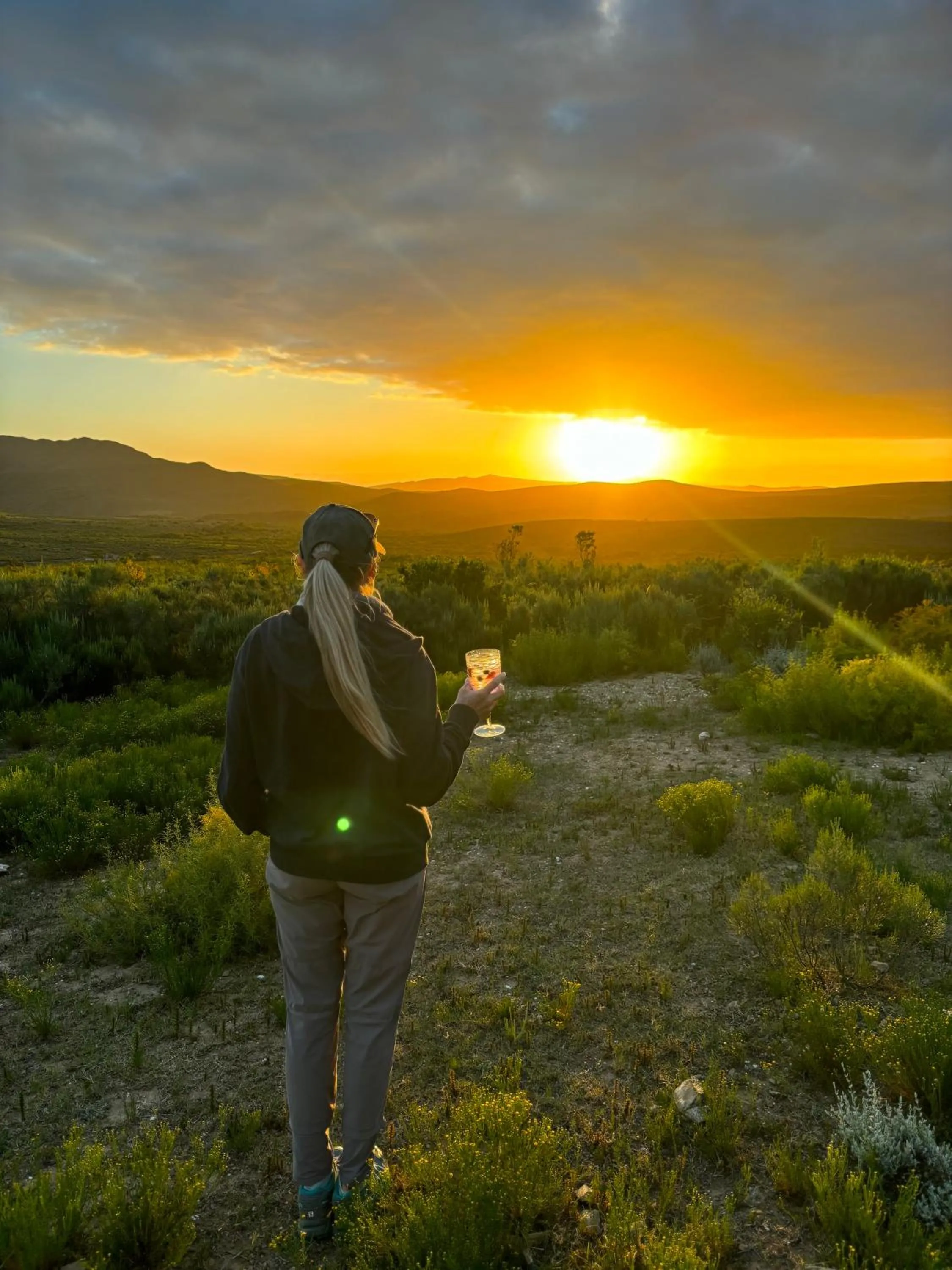 View (from property/room) in Wildehondekloof Game Lodge